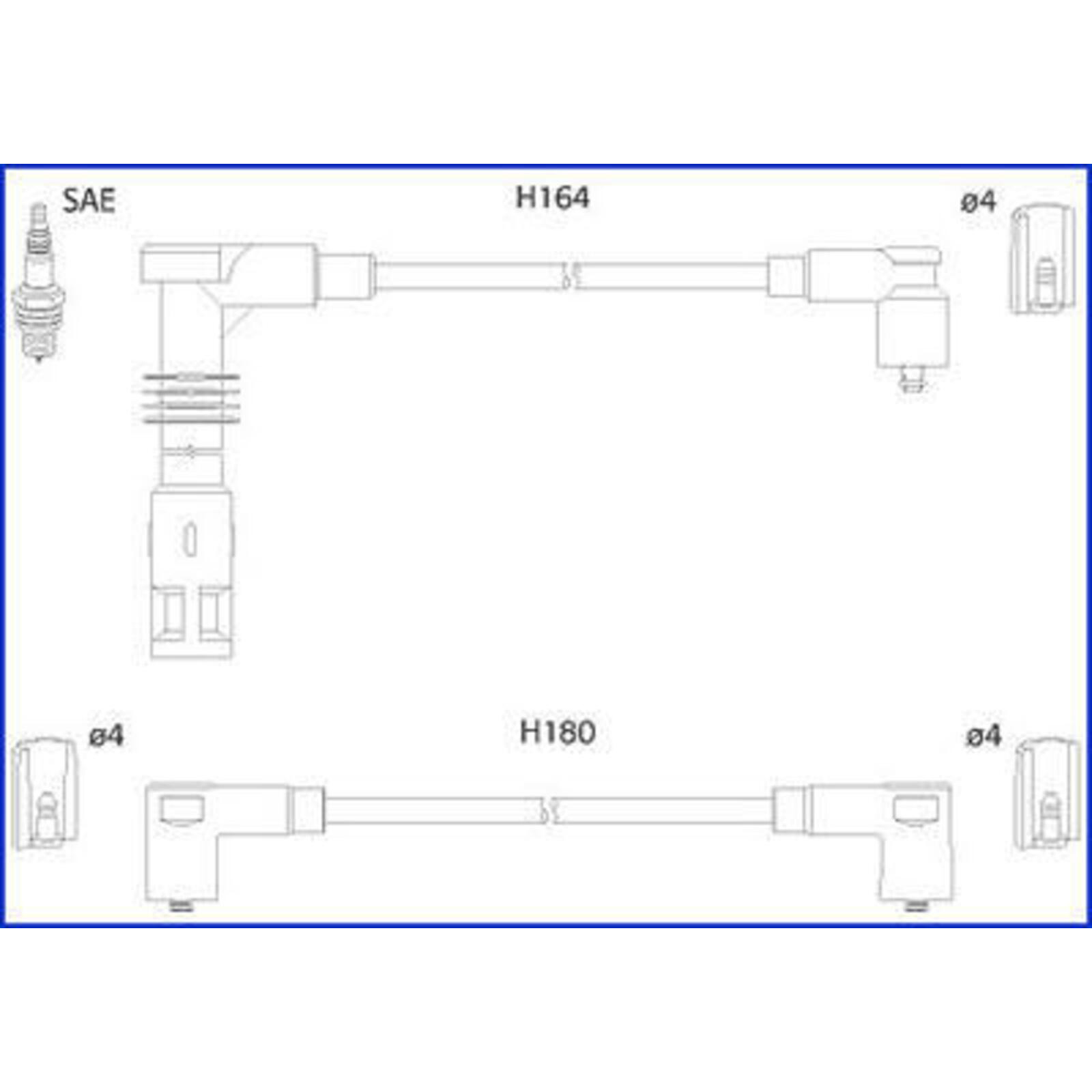 HITACHI Ignition Cable Kit Hueco