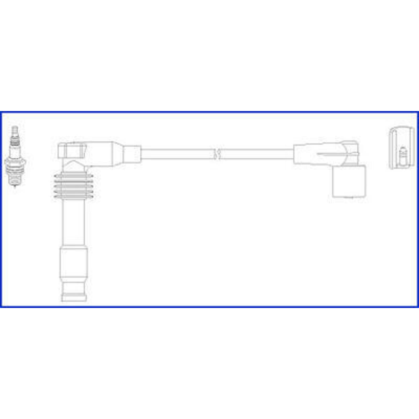 HITACHI Zündleitungssatz Hüco