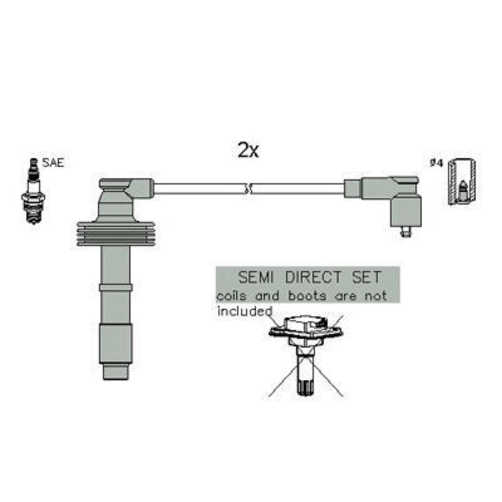 HITACHI Ignition Cable Kit Hueco