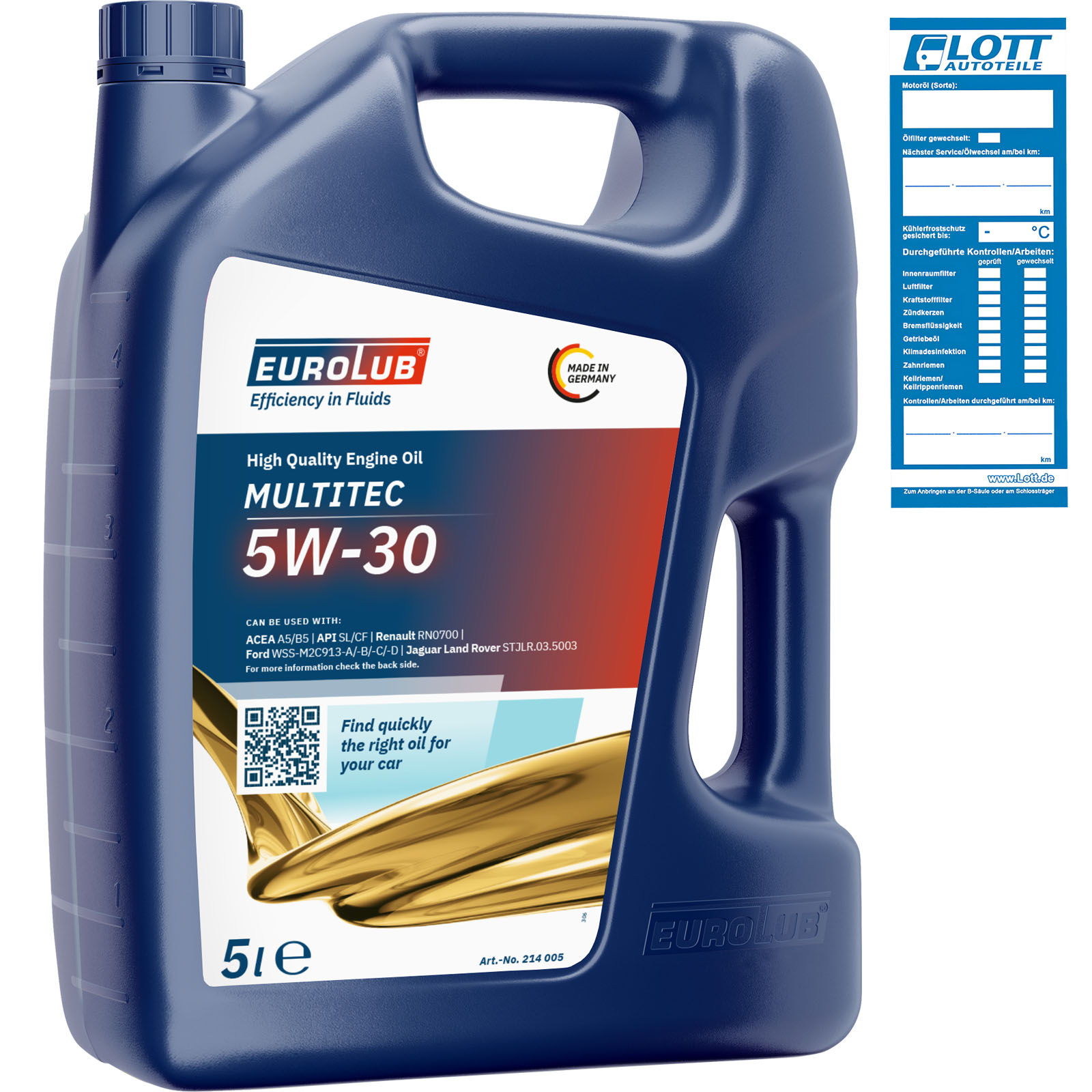 EUROLUB MULTITEC (FORD) 5W-30