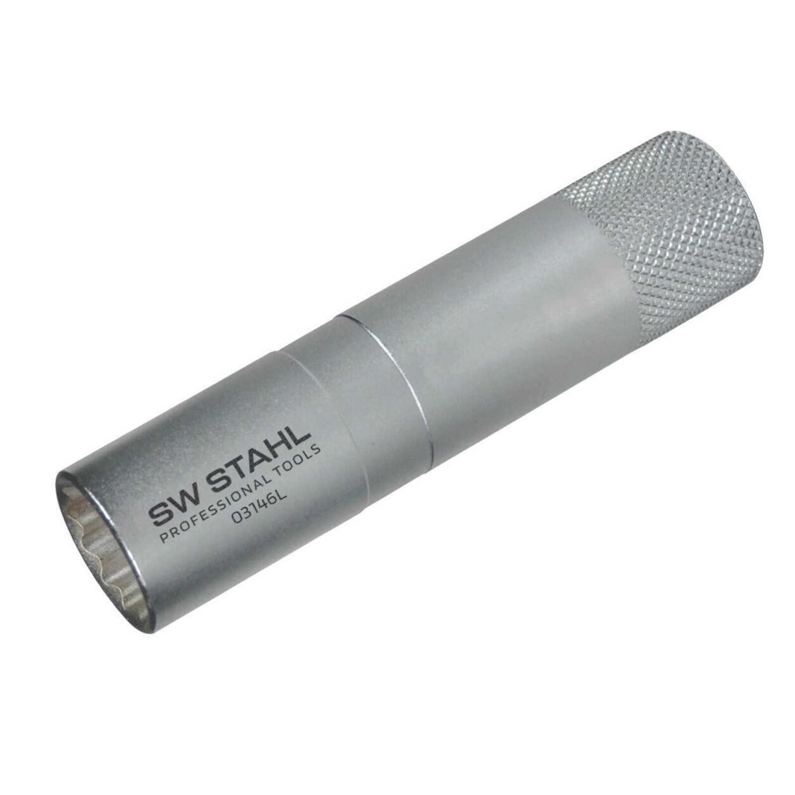 SW-STAHL 03146SB Zündkerzeneinsatz, 3/8", 16 mm, Zwölfkant