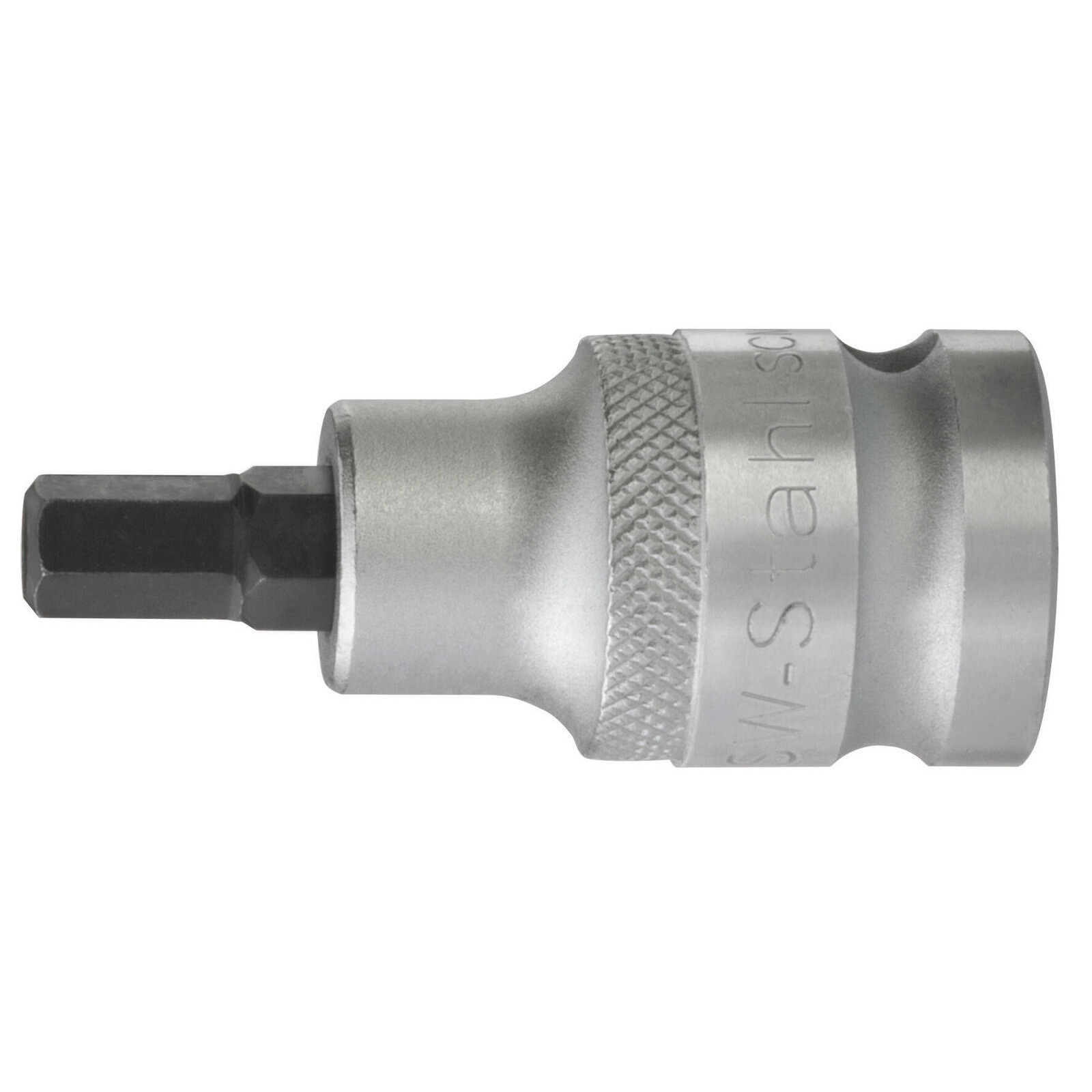SW-STAHL 05104L Schraubendreheinsatz, 1/2", Innensechskant, 7 x 53 mm