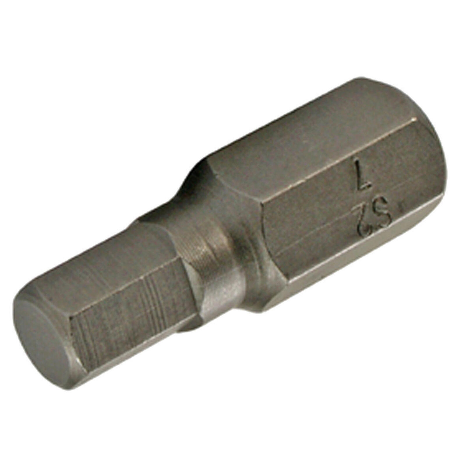 SW-STAHL 05123L Schraubendrehbit, 3/8", Innensechskant, 7 mm