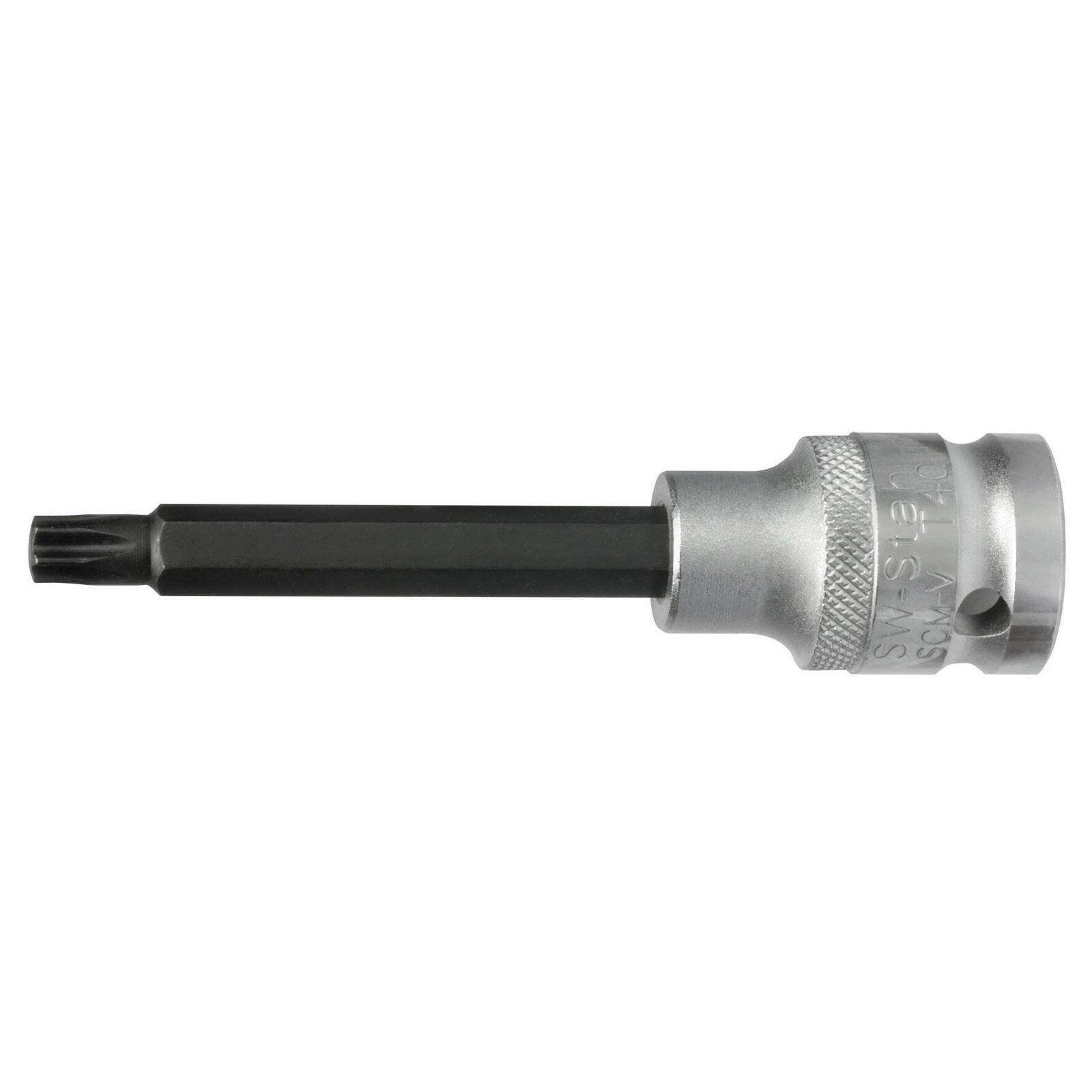SW-STAHL 05343SB Schraubendreheinsatz, 1/2", T-Profil, T30 x 100 mm