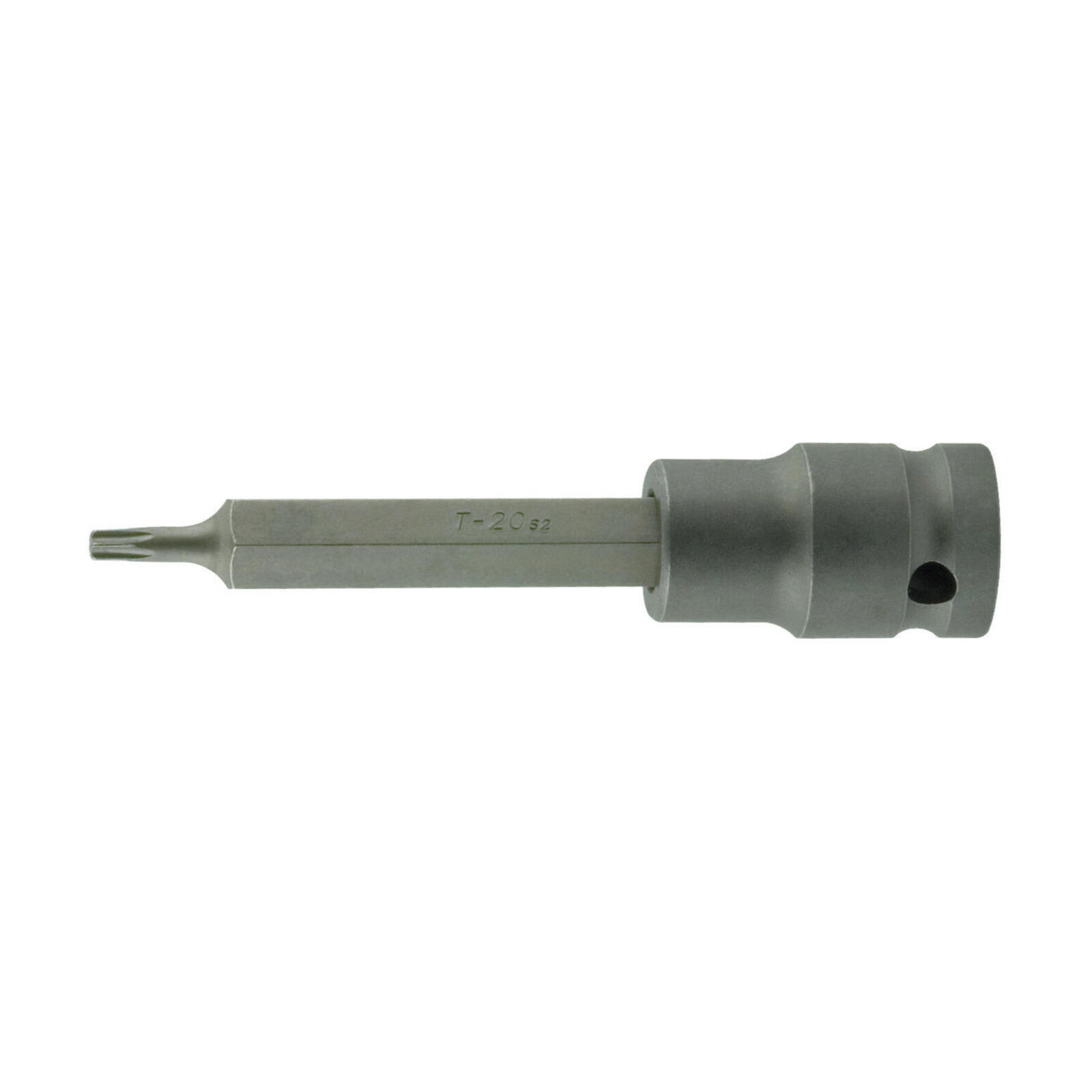 SW-STAHL 05355L IMPACT-Schraubendreheinsatz, 1/2", T-Profil, T45 x 100 mm
