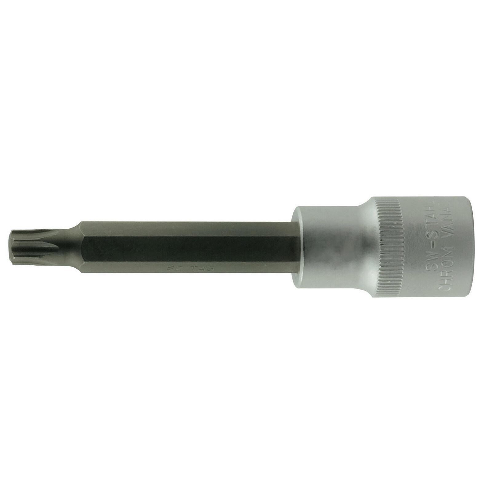 SW-STAHL 05393L Schraubendreheinsatz, 1/2", T-Profil, T45 x 140 mm