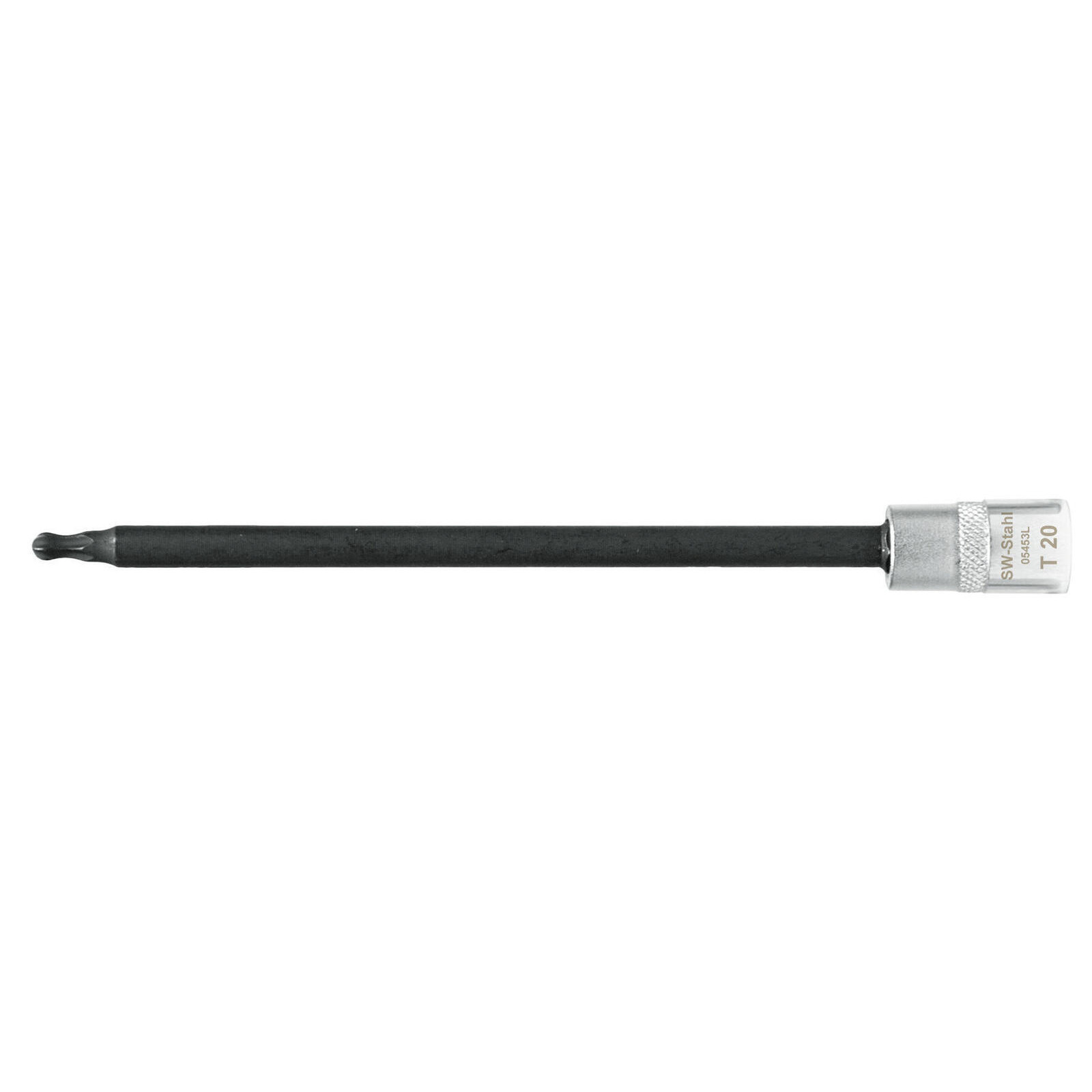 SW-STAHL 05453L Schraubendreheinsatz, 1/4&quot;, T-Profil, T20, mit Kugel...