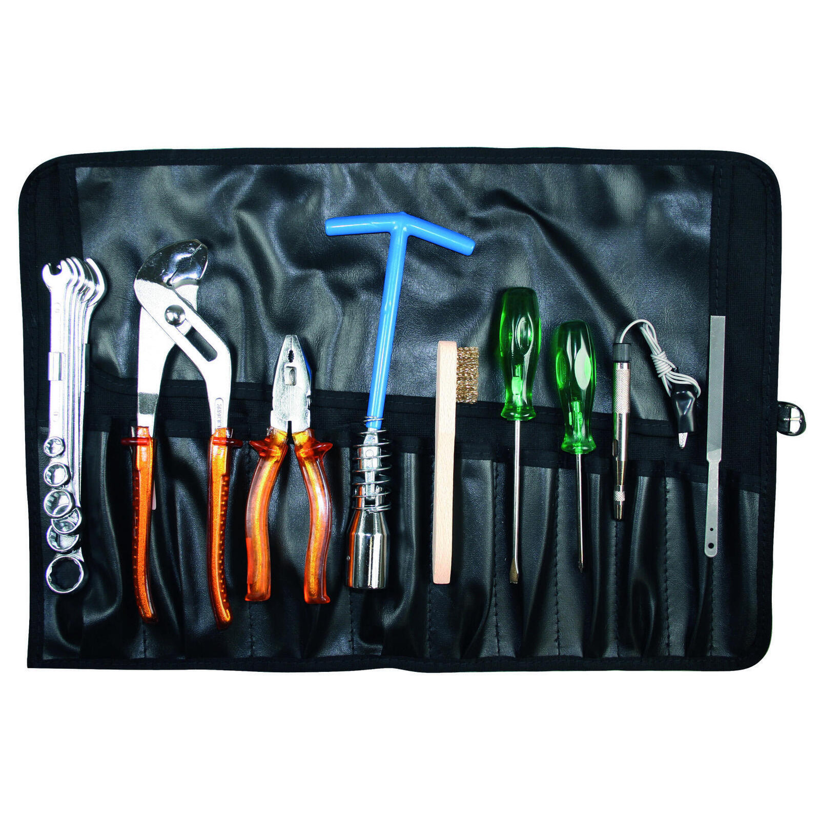 SW-STAHL 07400SB PKW-Werkzeugrolltasche, 15-teilig