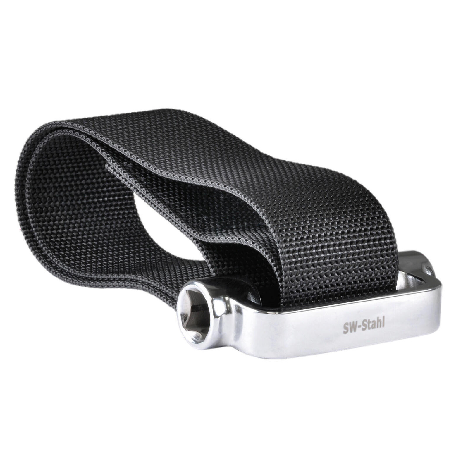 SW-STAHL 08320SB Nylon Ölfilterbandschlüssel, 225 mm Spannbereich