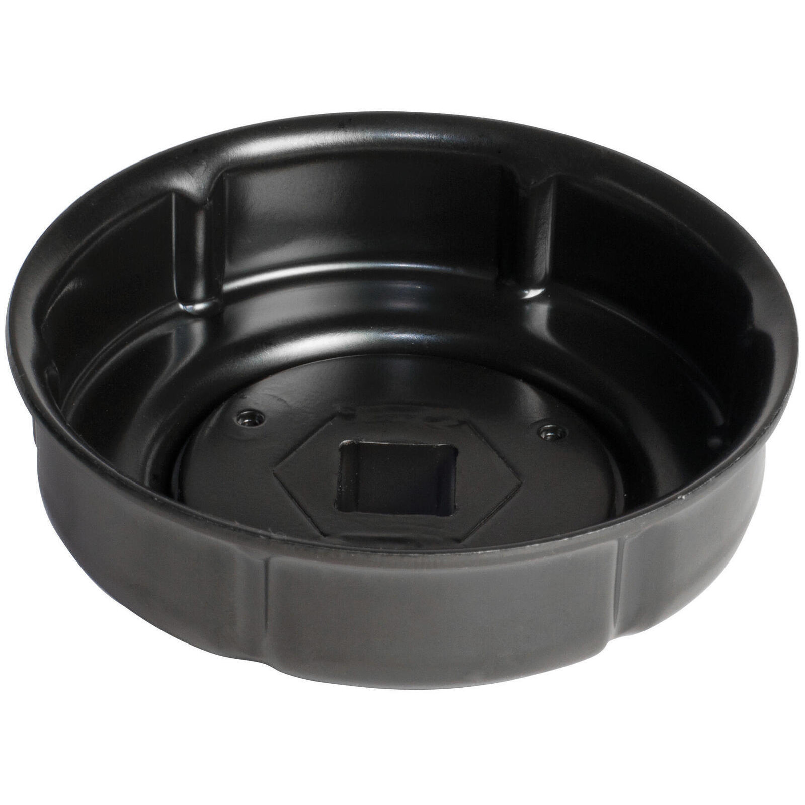 SW-STAHL 08454L Ölfilterschlüssel, Stahl, 3/8'' Antrieb, 76 mm, 6 Rillen