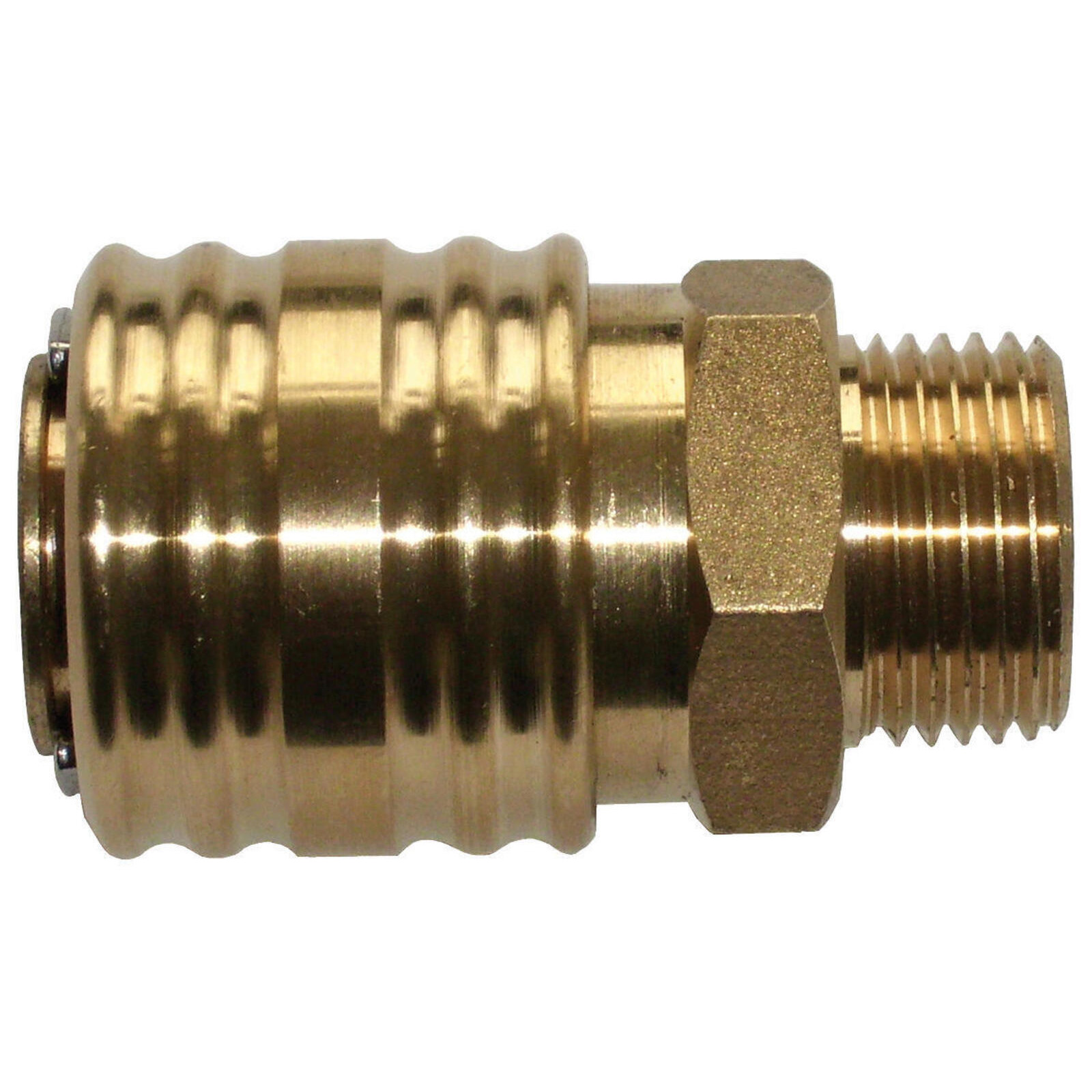 SW-STAHL 25079L Druckluft-Schnellkupplung, 1/4" Außengewinde