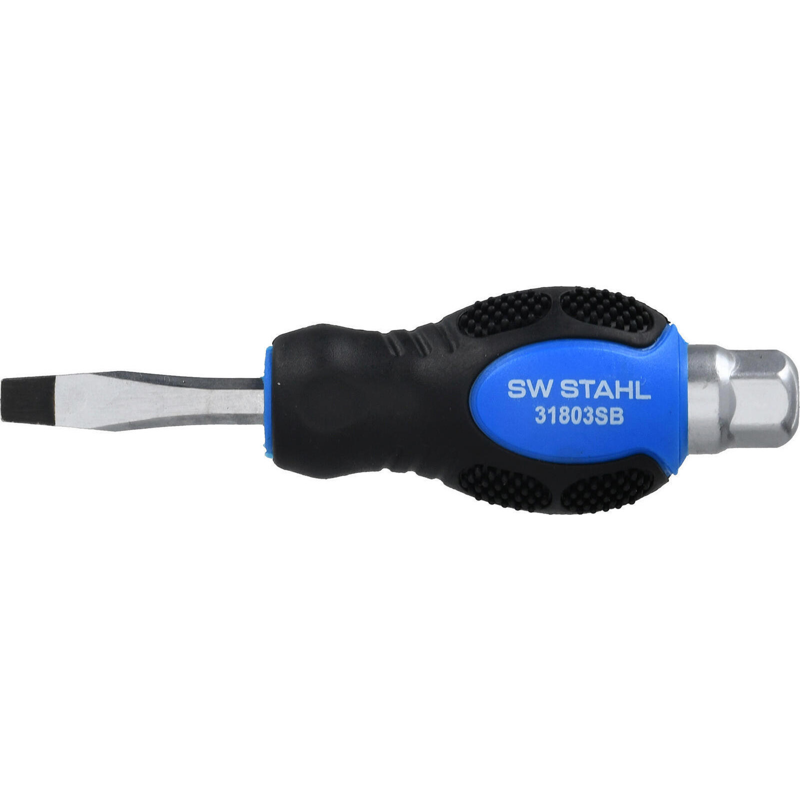 SW-STAHL 31803SB Schraubendreher, schlagfest, Schlitz, 6,0 x 38 mm