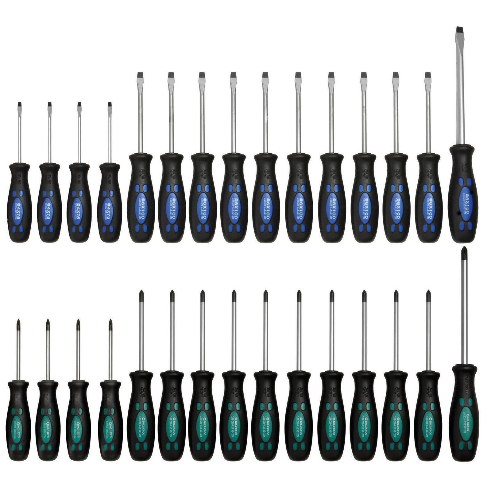 SW-STAHL 32000L Schraubendrehersatz, 30-teilig