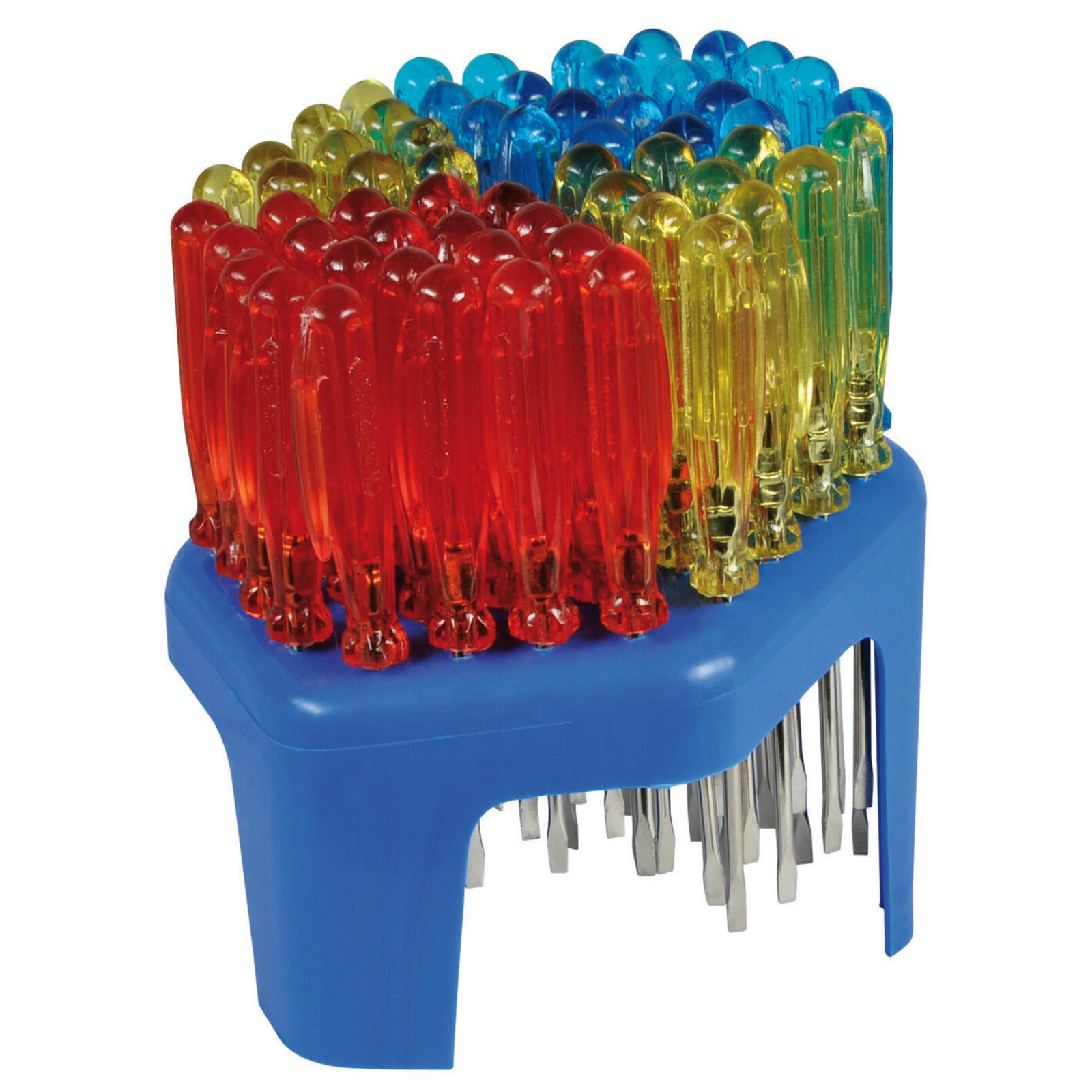 SW-STAHL 32300L Schraubendrehersatz, Mini, Plastikclip, 60-teilig