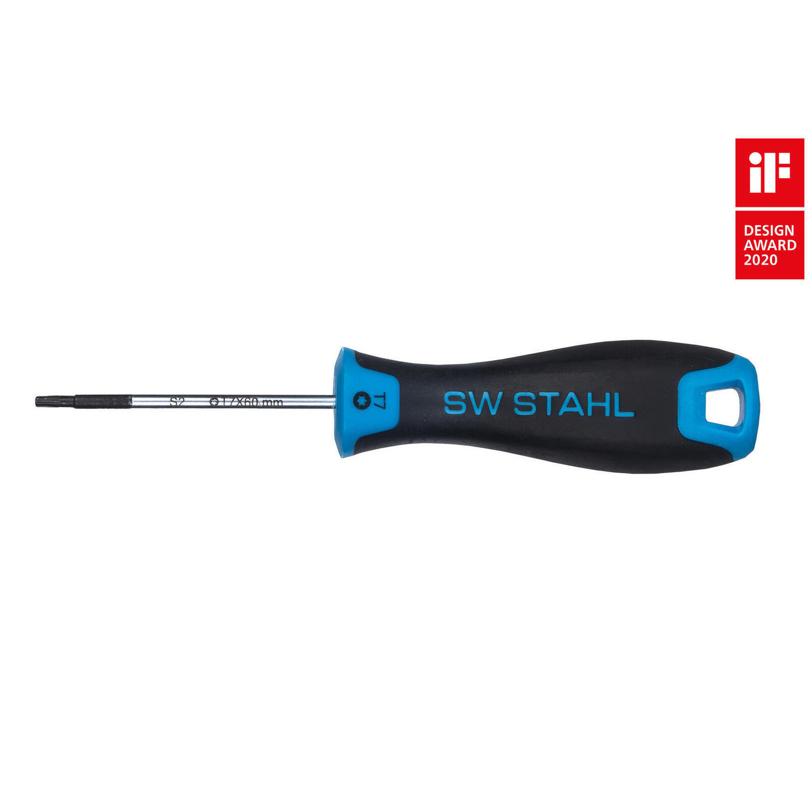 SW-STAHL 32707SB Schraubendreher, T-Profil, T7 x 60 mm
