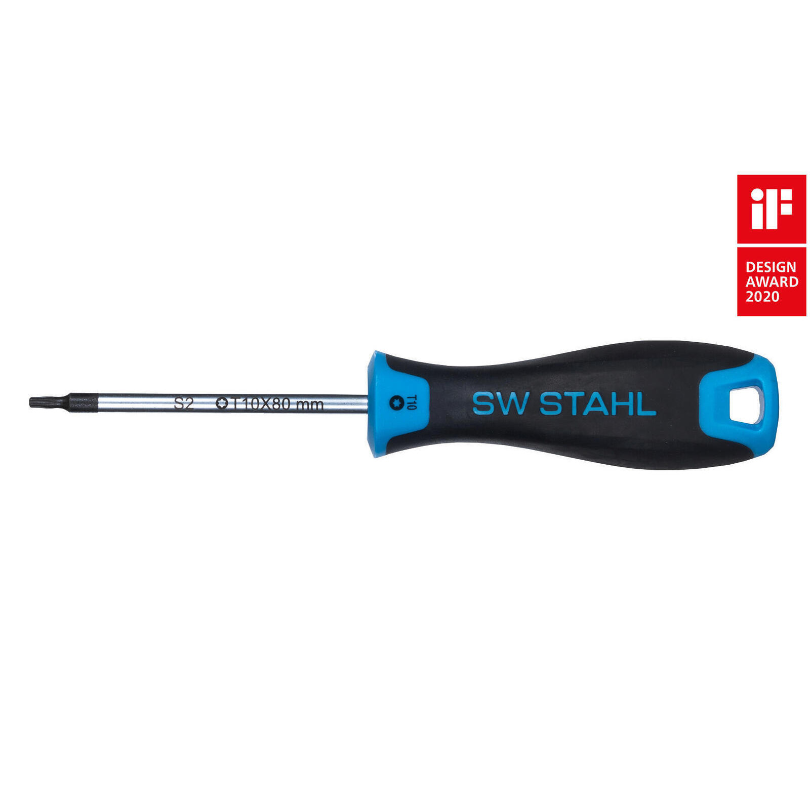 SW-STAHL 32710SB Schraubendreher, T-Profil, T10 x 80 mm