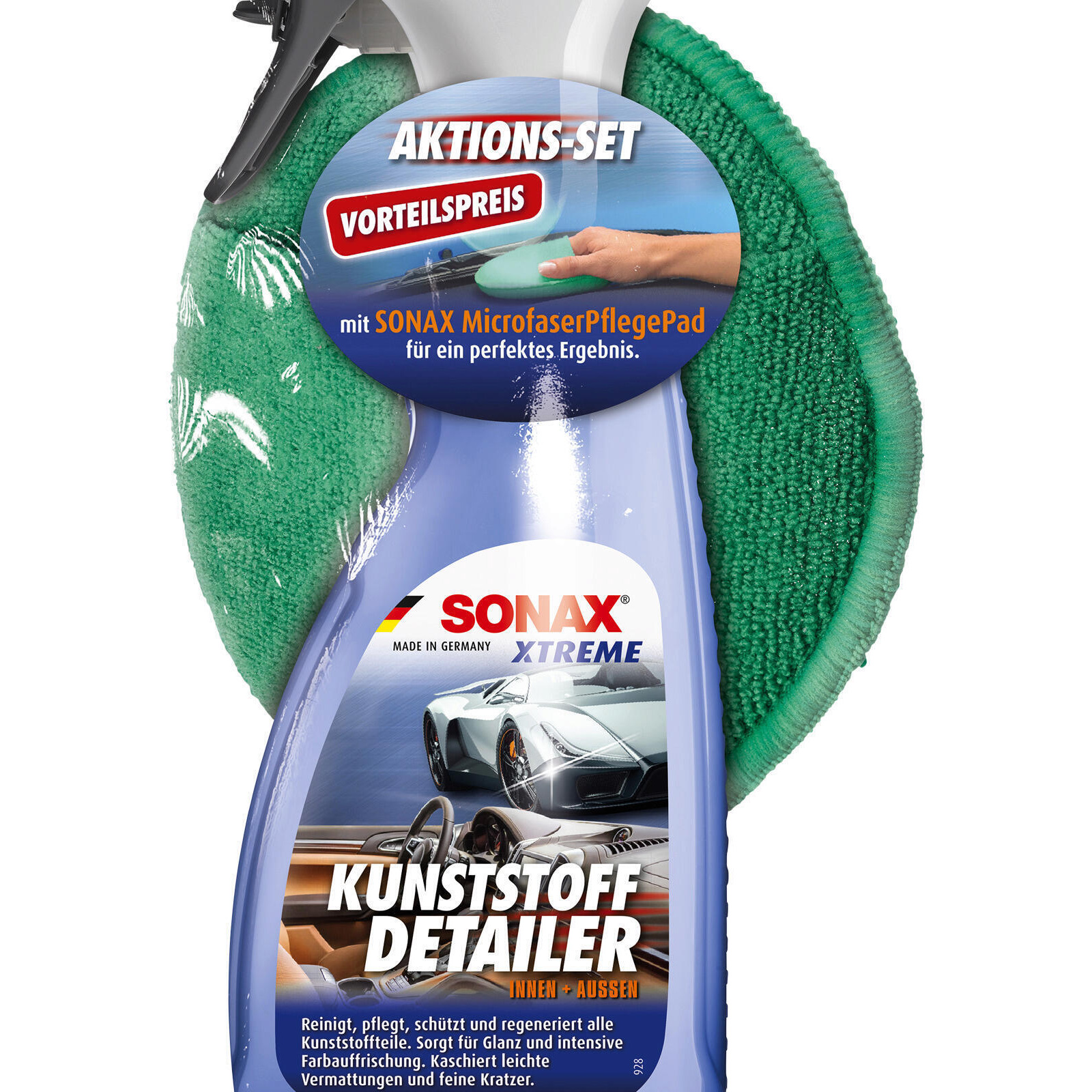 XTREME Kunststoff Detailer Innen+Außen 500ml