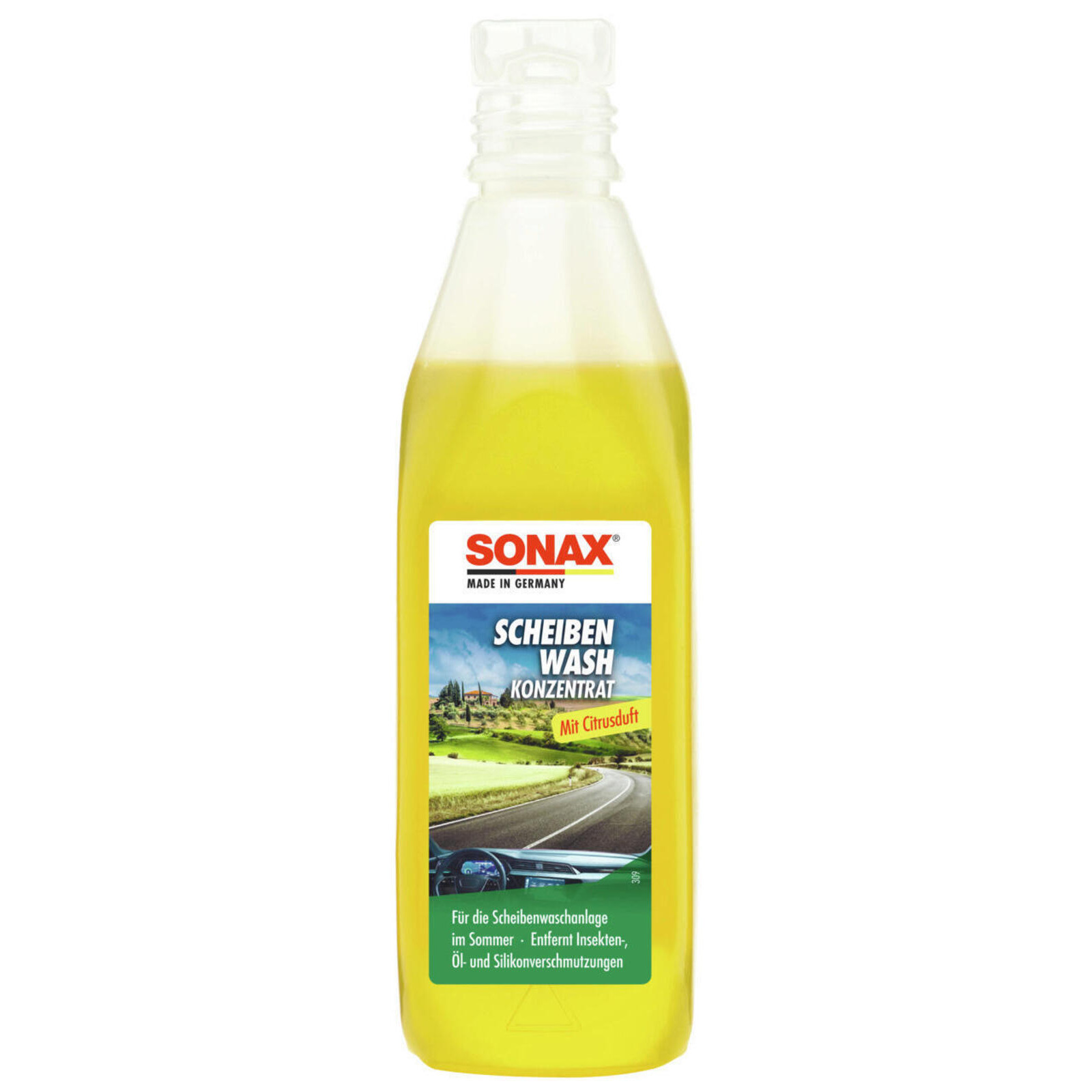 SONAX Cleaner, window cleaning system Windscreen wash Concentrate 1:10 citrus