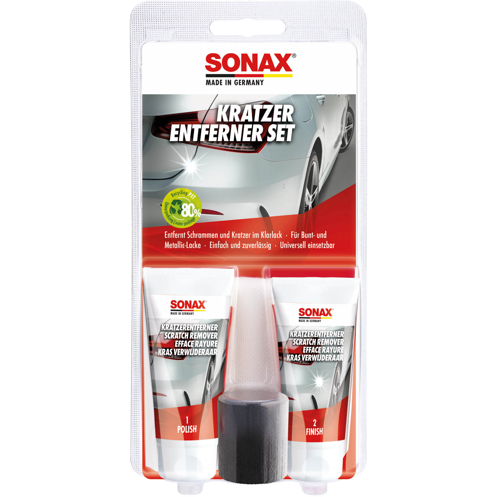 SONAX Polish Paint scratch remover set
