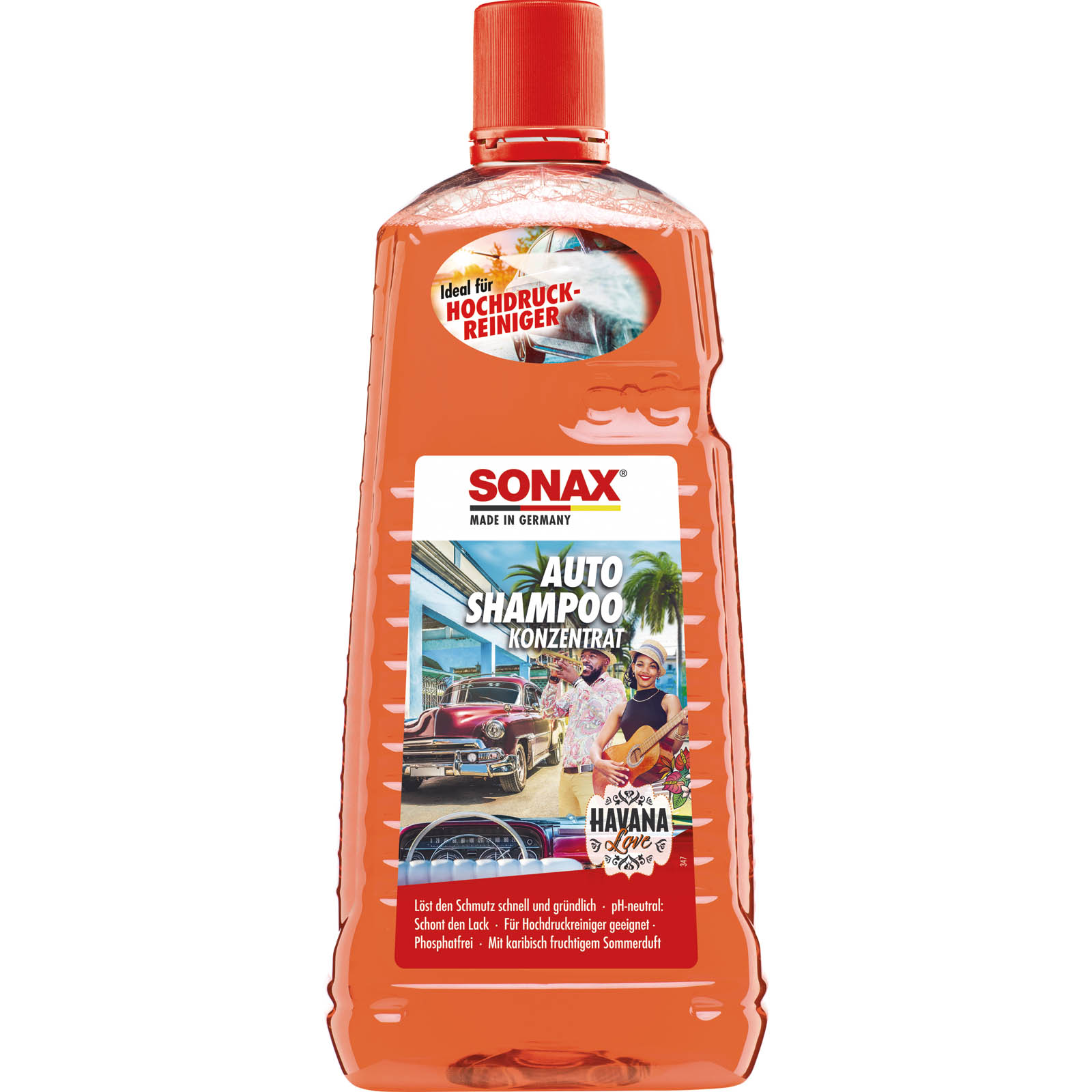 SONAX Auto Shampoo Car Wash Shampoo Concentrate Havana Love