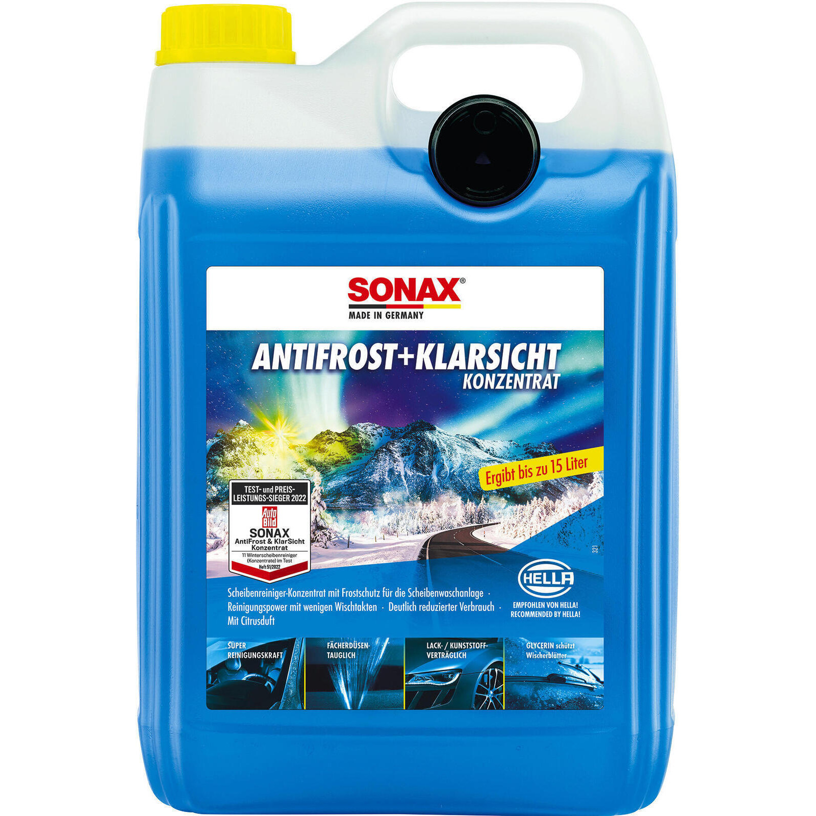 SONAX AntiFrost&KlarSicht Konzentrat 5l