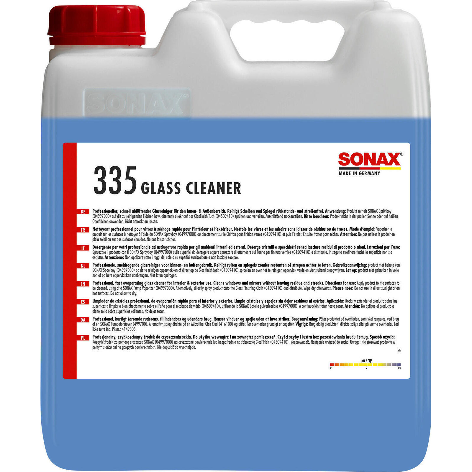 SONAX Window Cleaner PROFILINE GlassCleaner