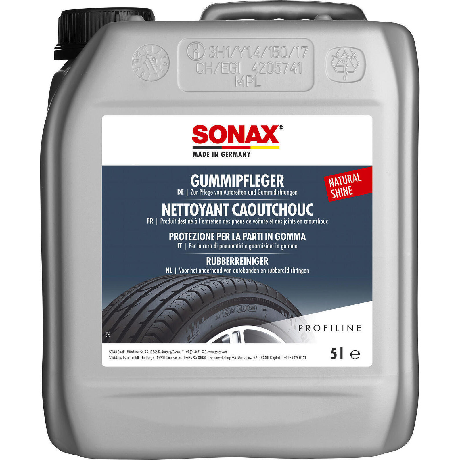 SONAX Rubber Care Products PROFILINE Rubber protectant