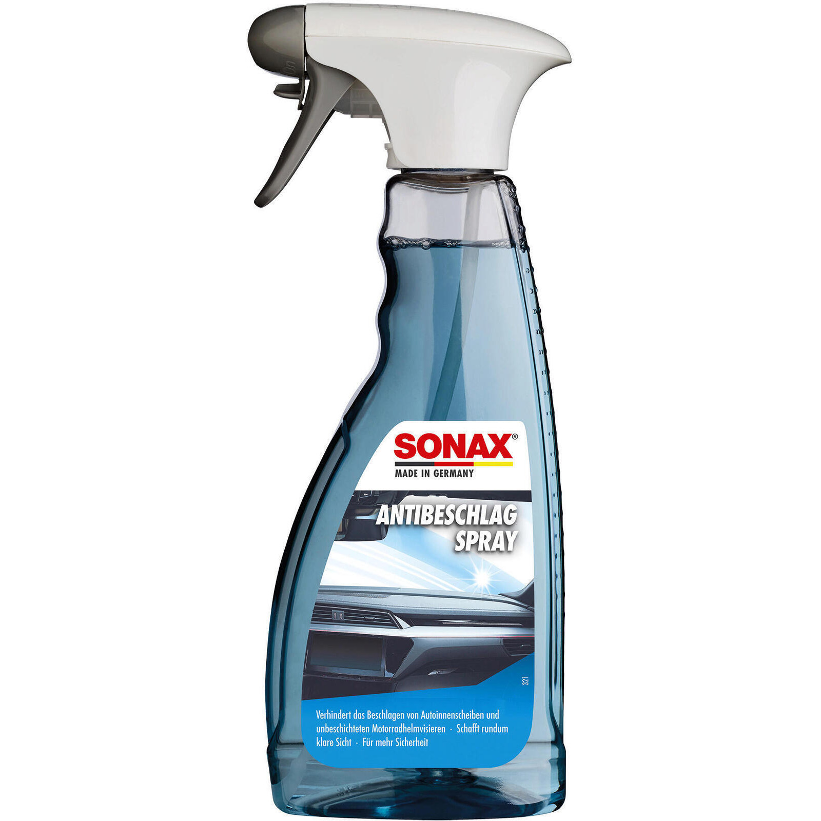 SONAX Antifreeze, window cleaning system AntiMistSpray