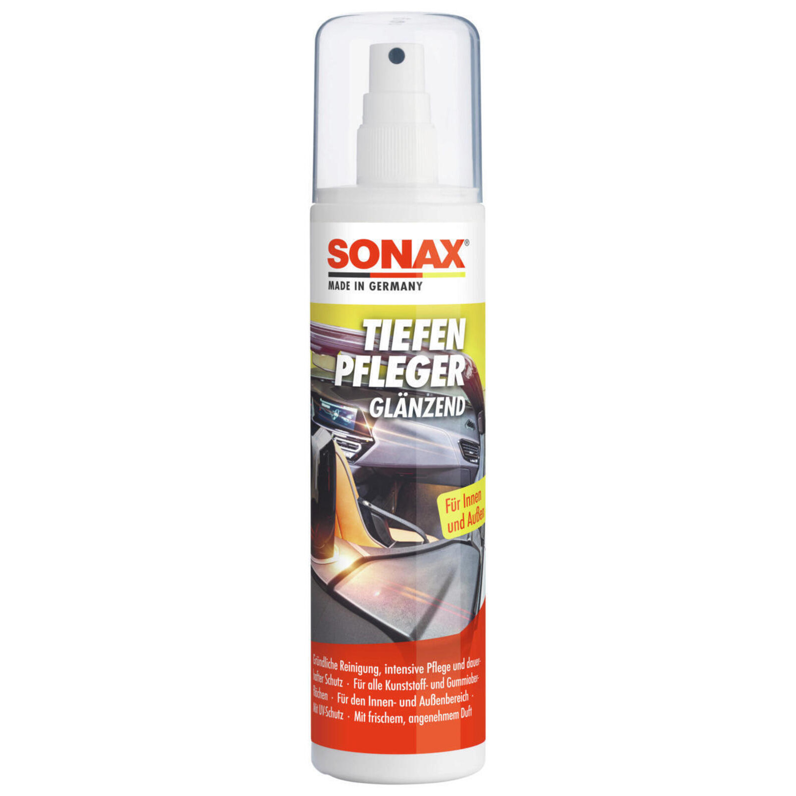 SONAX Synthetic Material Care Products Trim protectant glossy