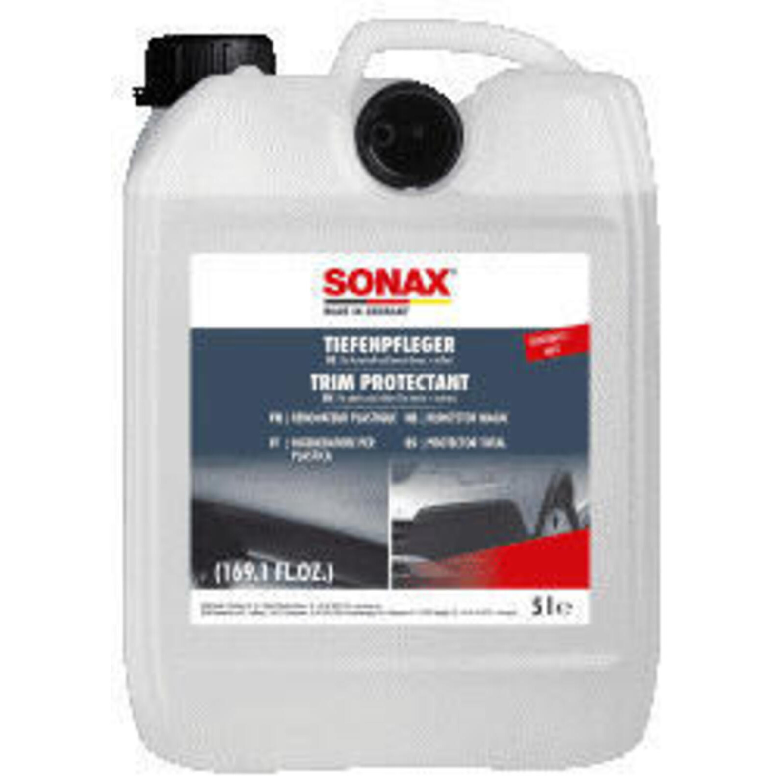 SONAX Synthetic Material Care Products Trim protectant silky matt