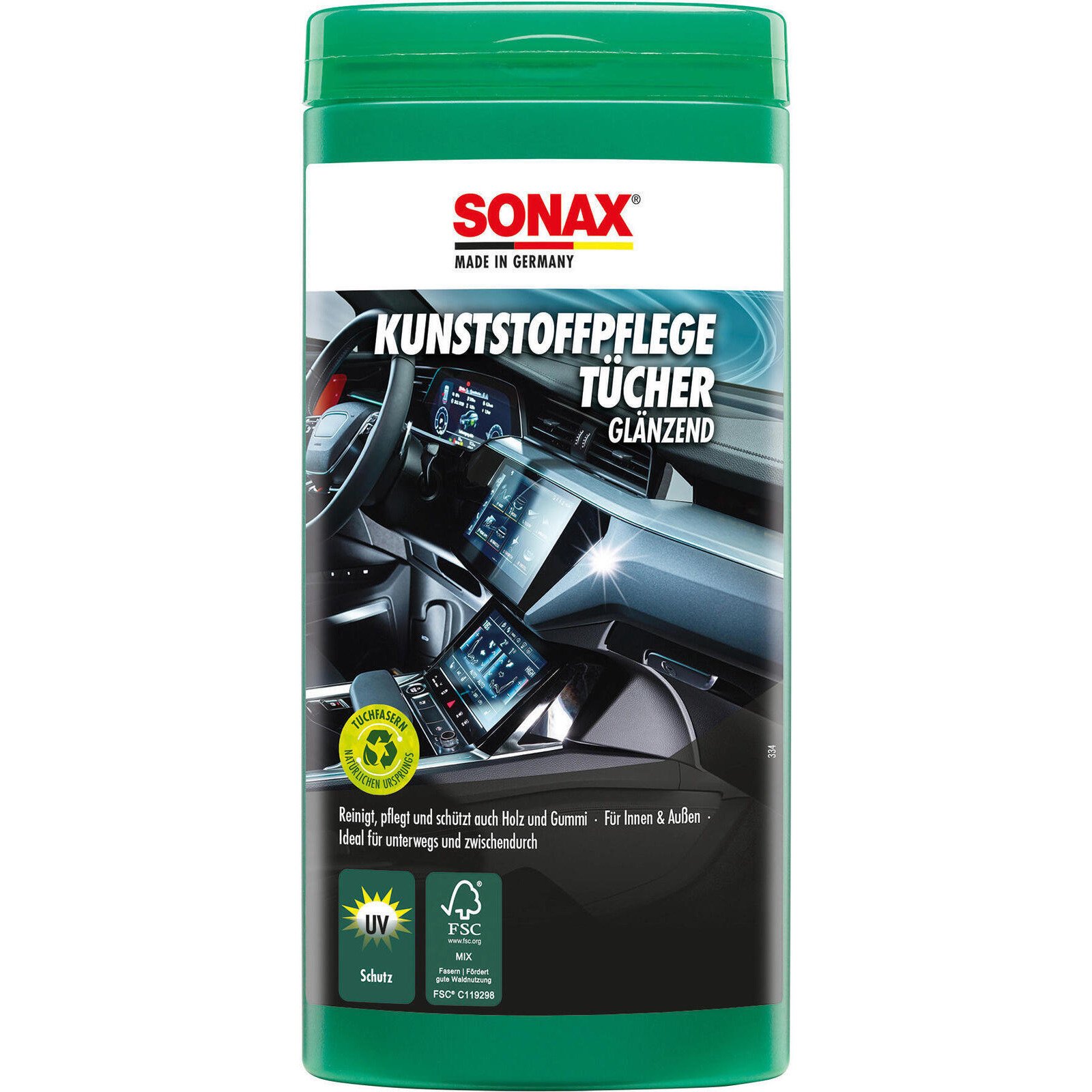 SONAX Cleaning Cloth Plastic care wipes