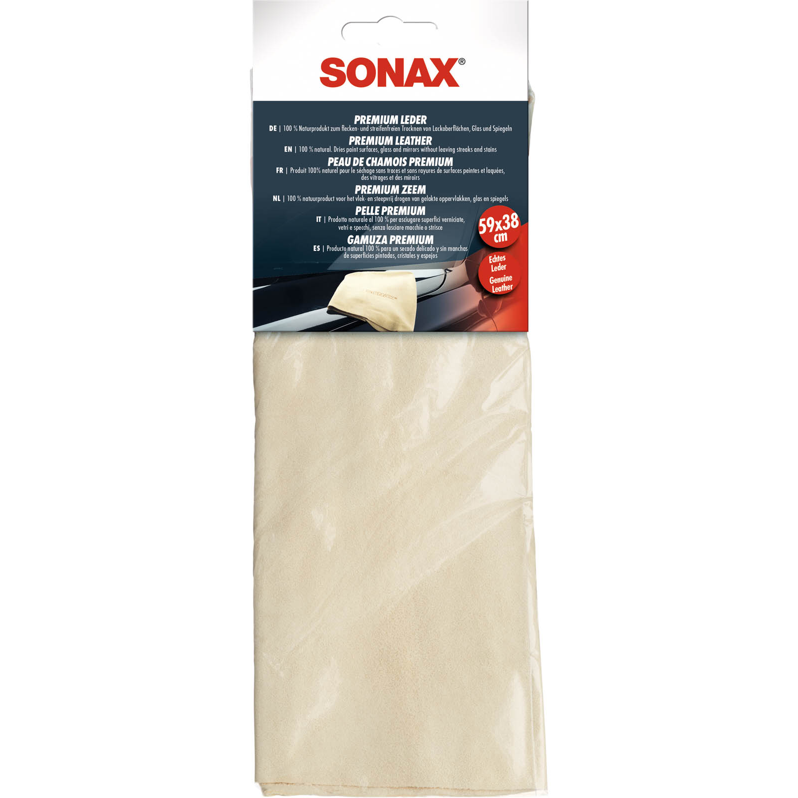 SONAX Cleaning Cloth Premium leather