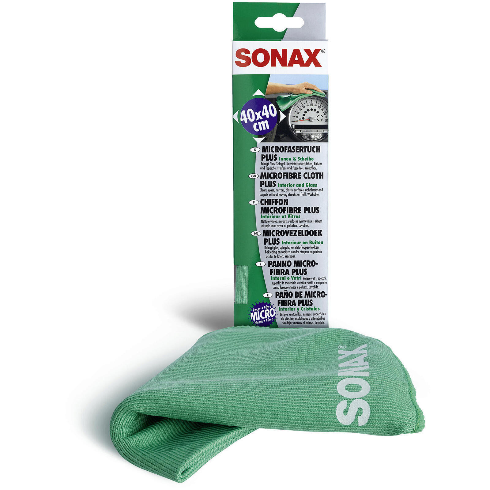 SONAX Cleaning Cloth Microfibre cloth PLUS interiors and glass