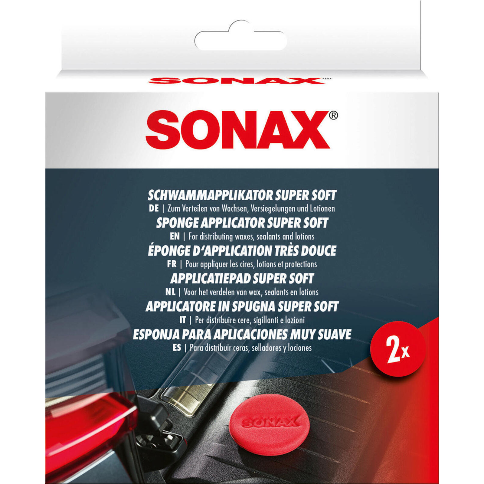 SONAX Schwamm SchwammApplikator Super Soft