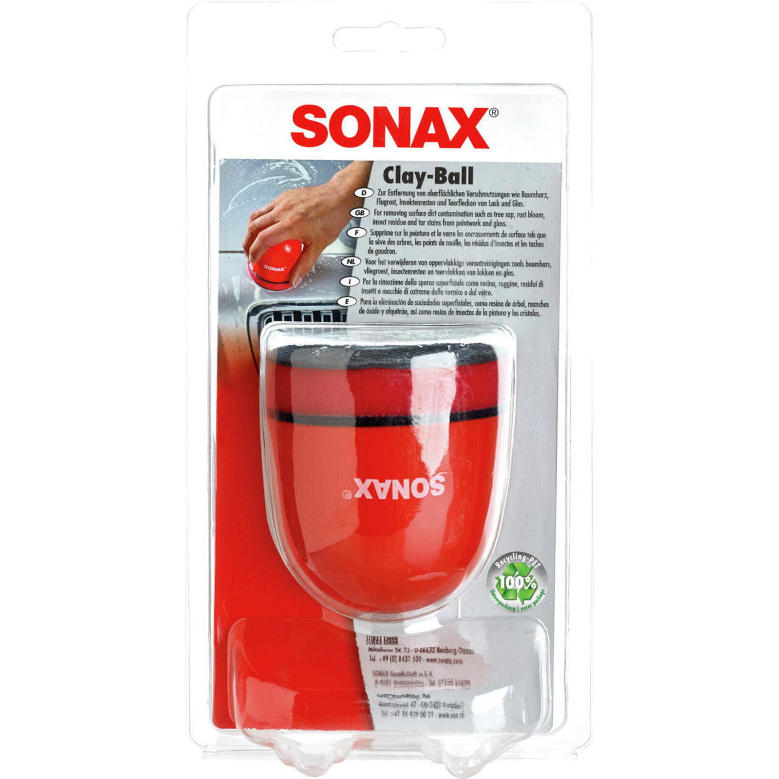 SONAX Sponge Clay-Ball