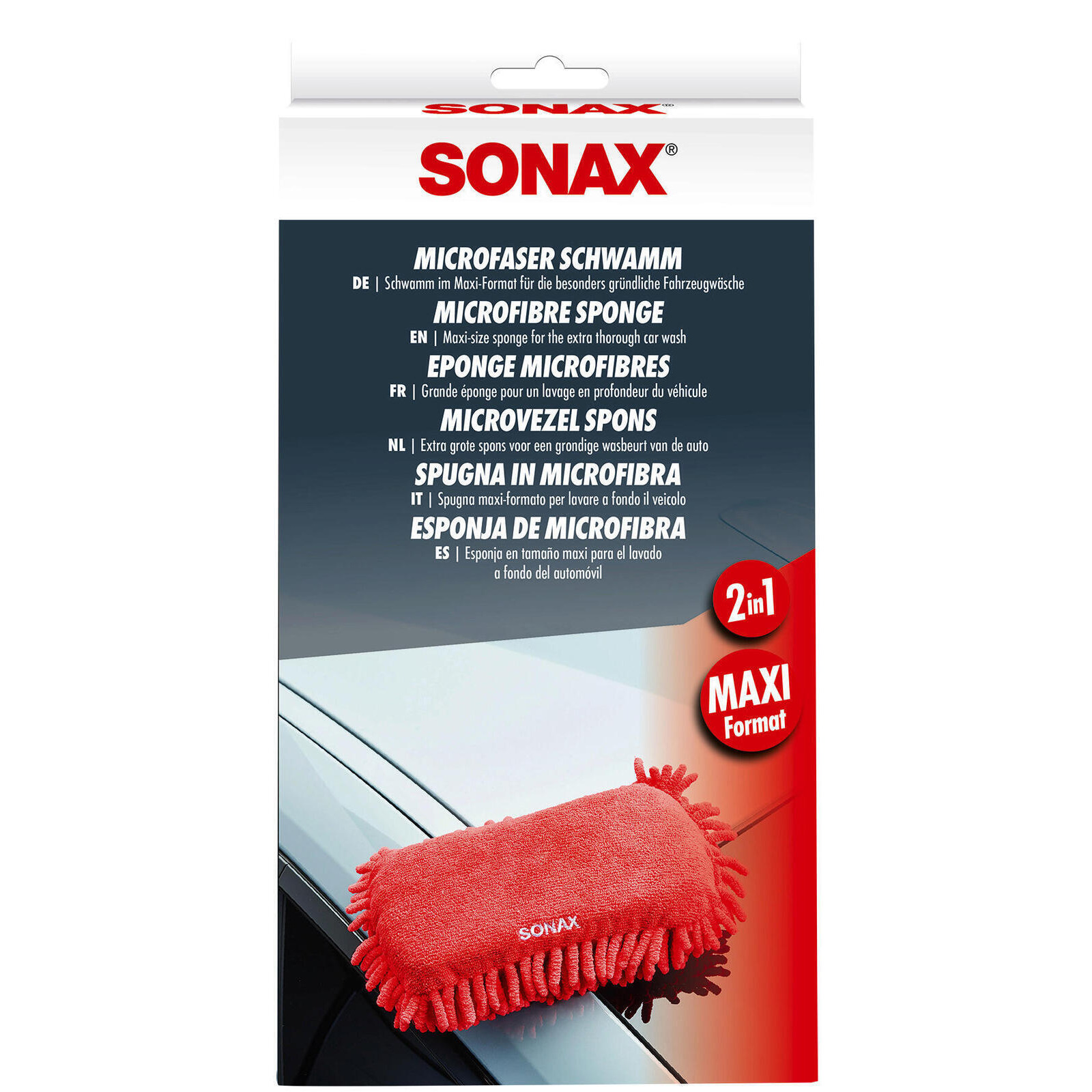 SONAX Sponge Microfibre sponge