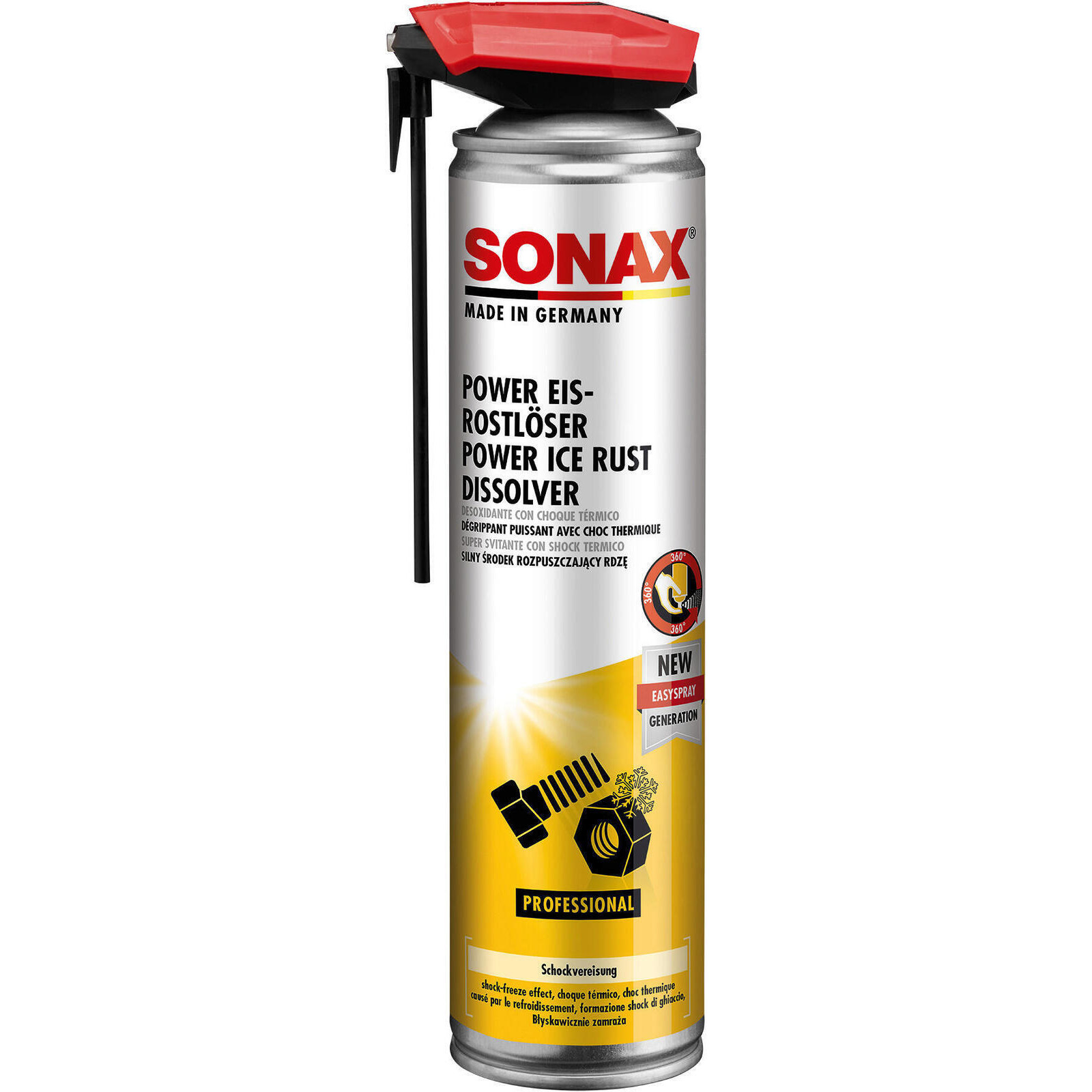 SONAX Rostlöser PowerEis-Rostlöser mit EasySpray