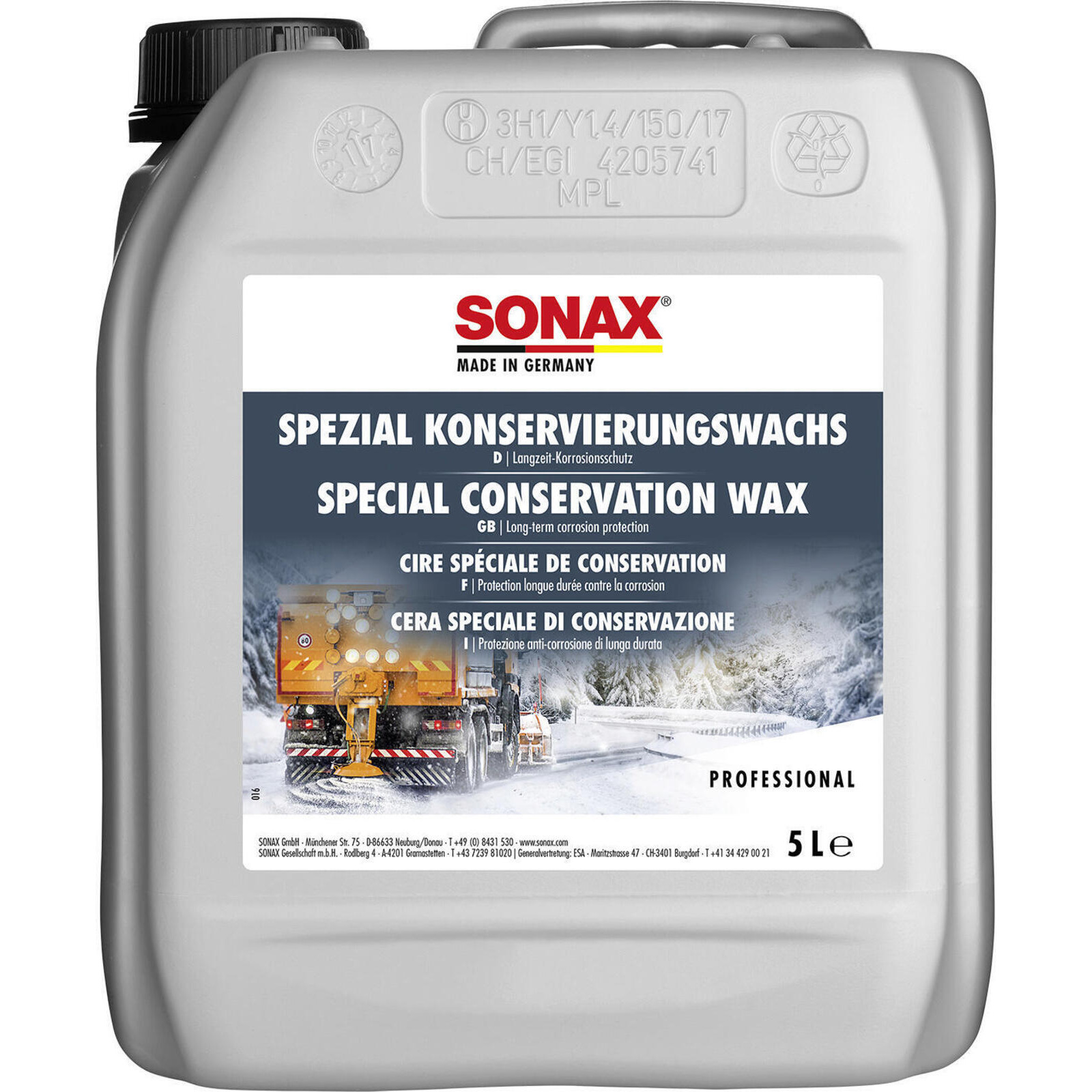 SONAX Conservation Wax Special Conservation Wax