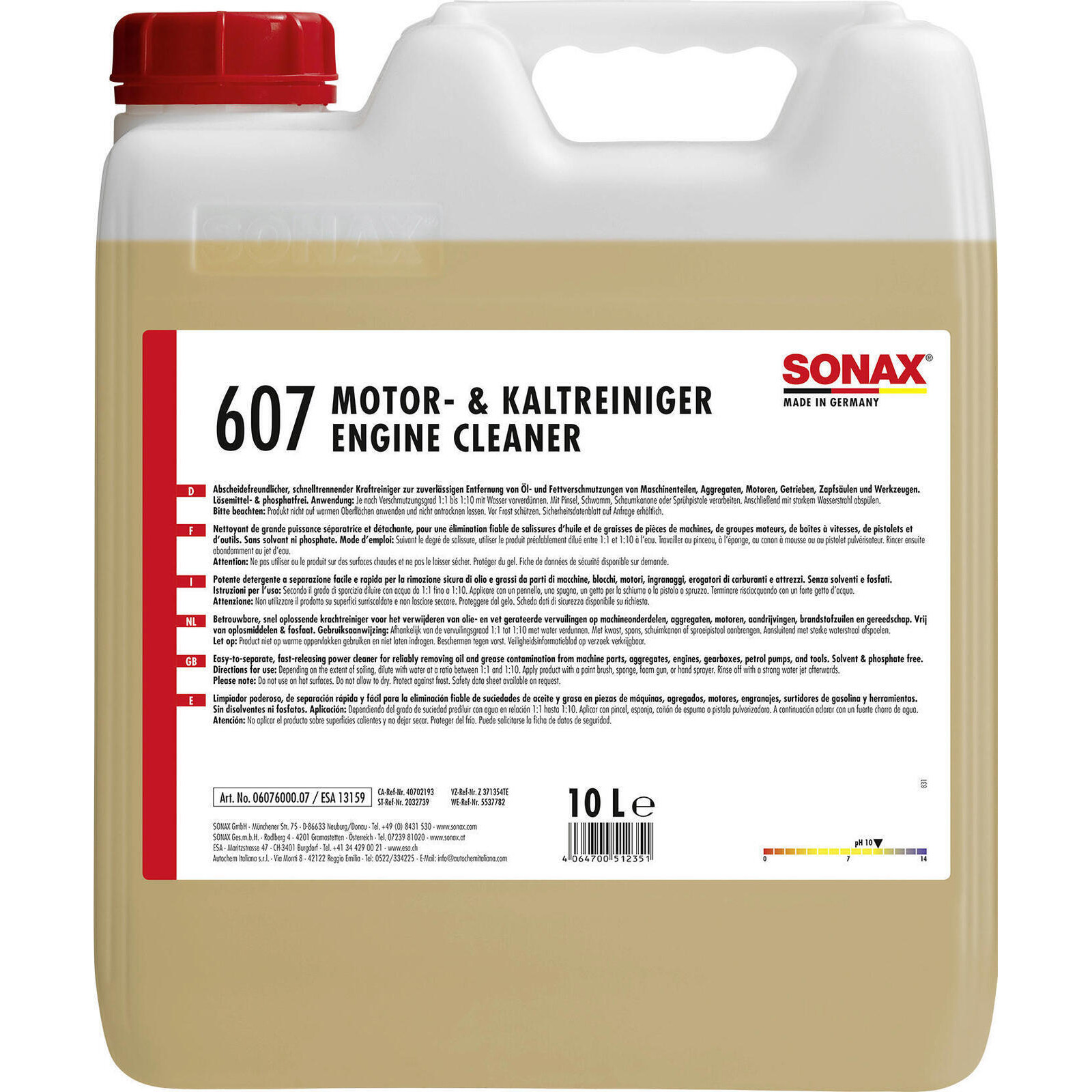 SONAX Engine Cleaner Engine and cold cleaner Concentrate
