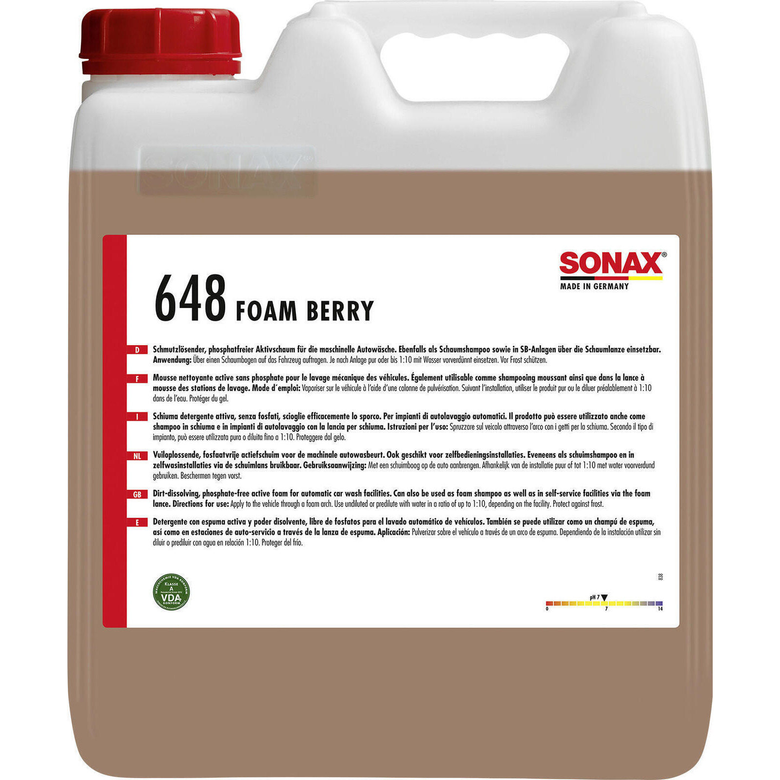 SONAX Universal Cleaner Active Cleaning Foam Berry