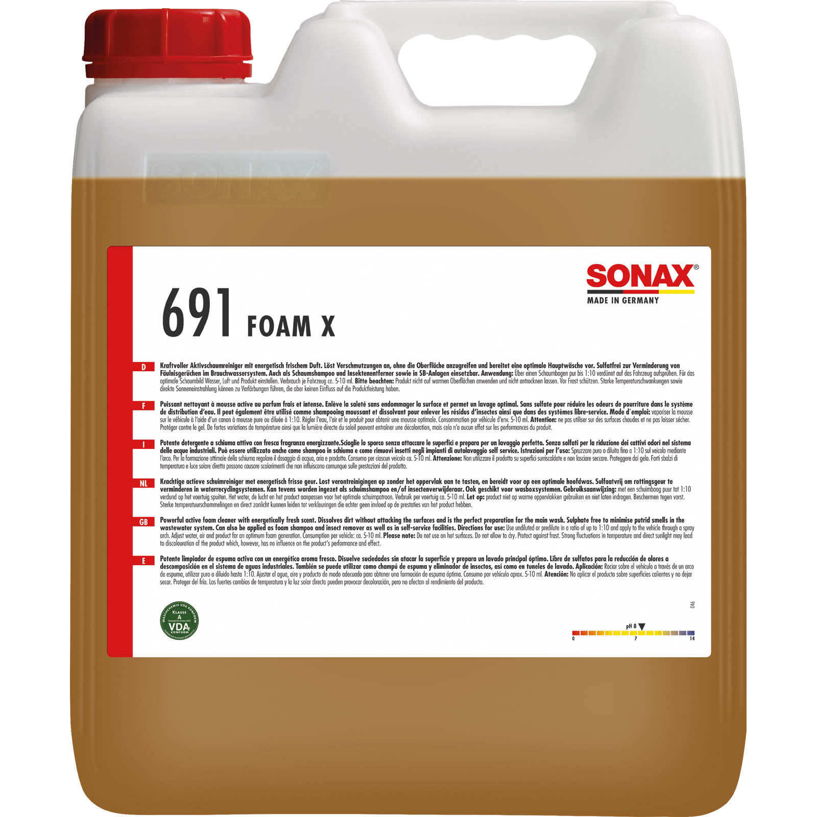 SONAX Cleaning Concentrate Foam X