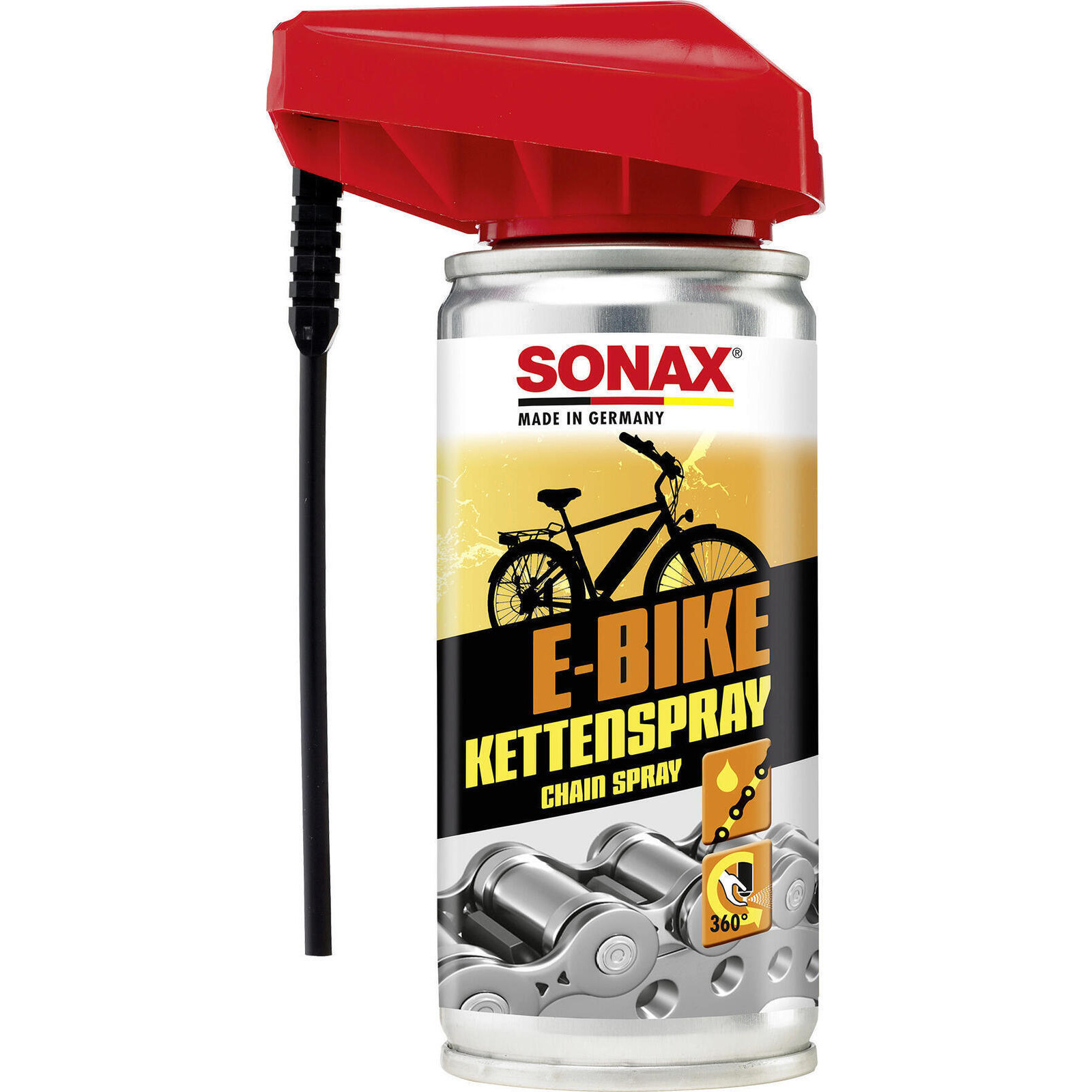 SONAX Kettenöl E-BIKE KettenSpray m. EasySpray