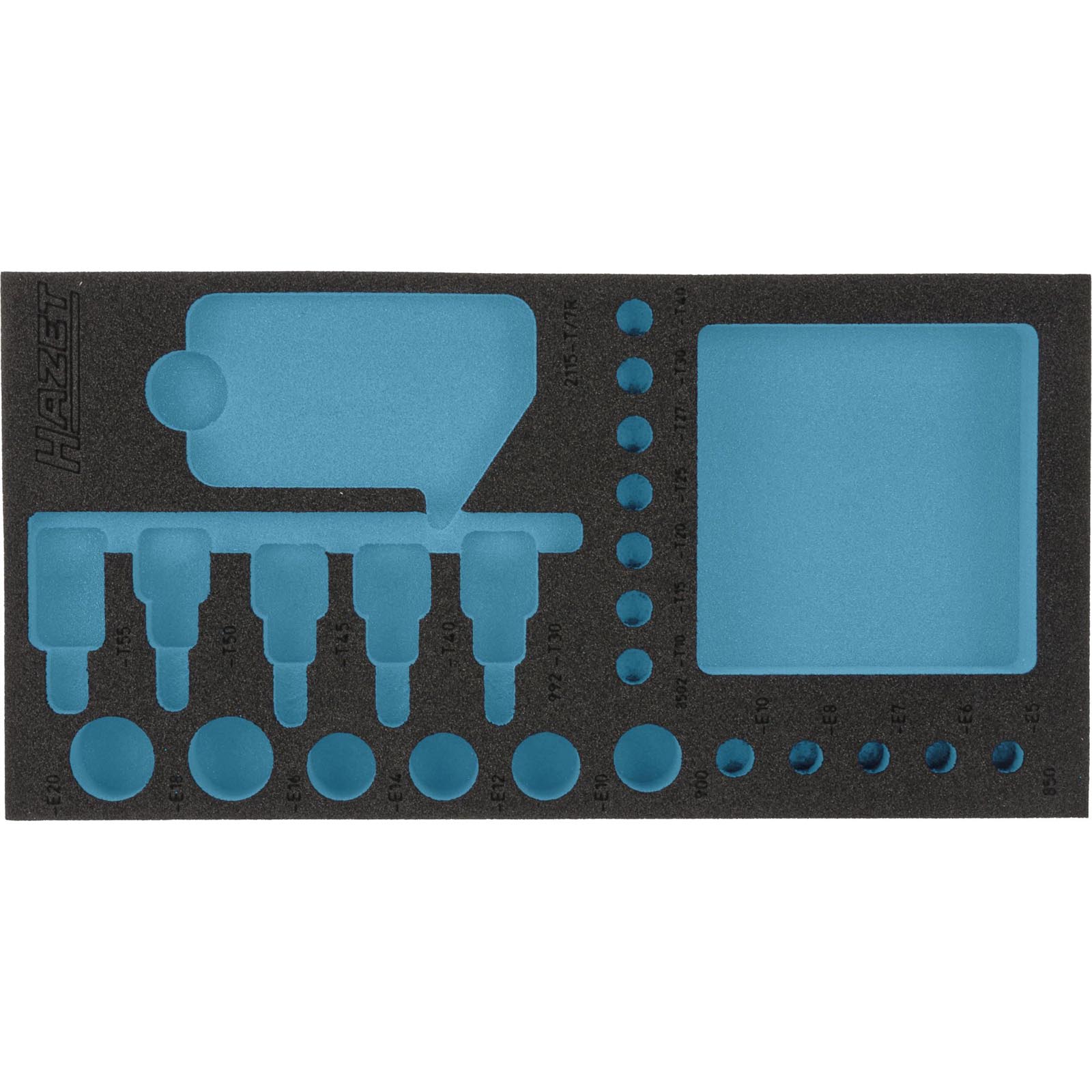 HAZET Foam Insert, assortment box