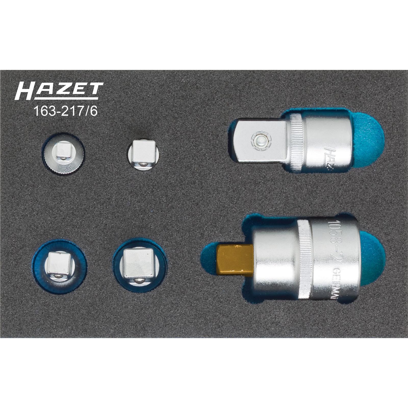 HAZET Vergrößerungs-/Reduzieradapter-Satz, Knarre