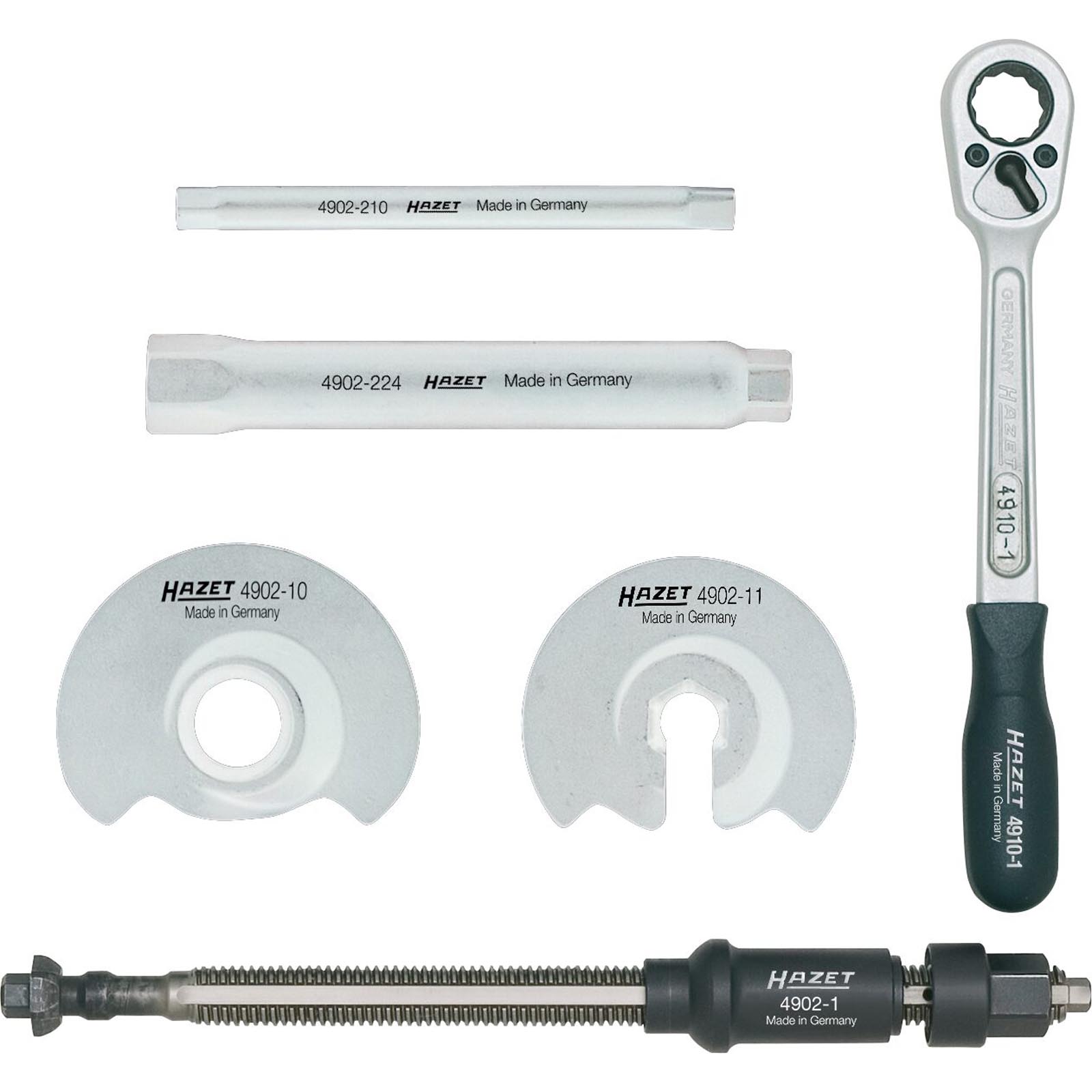 HAZET Spring Compressor, suspension spring Inside spring vice set