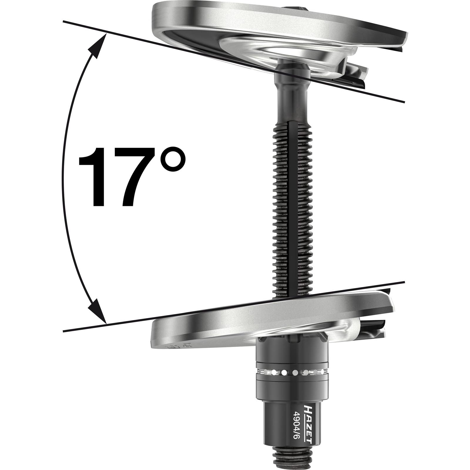 HAZET Universal Federspannersatz Spanner Fahrwerksfedern 6-Teilig 4904/6