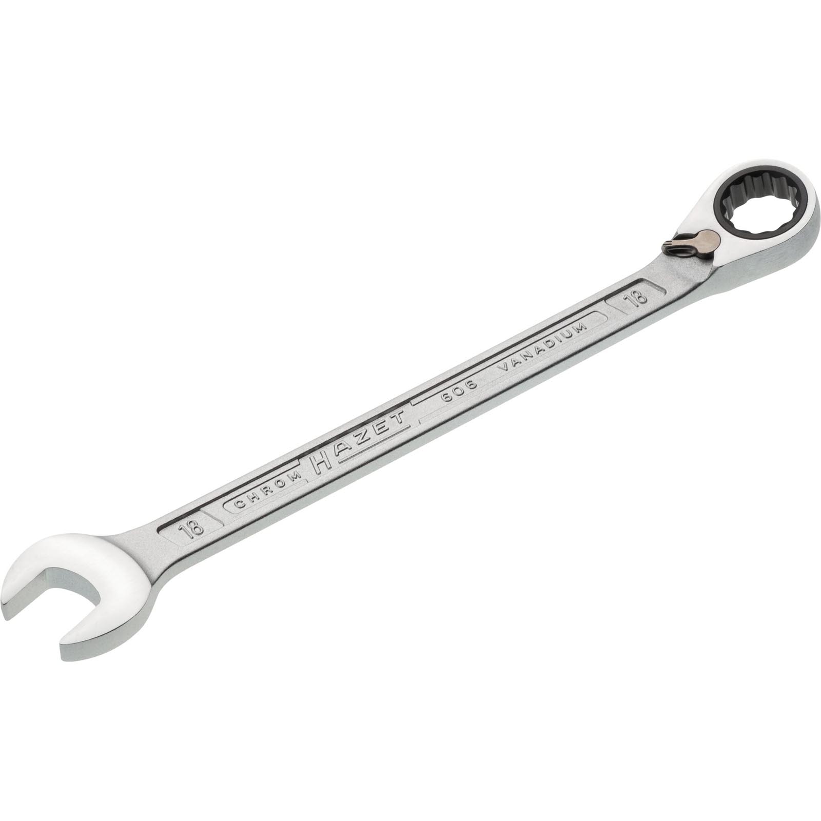 HAZET Ratchet Ring Open-ended Spanner