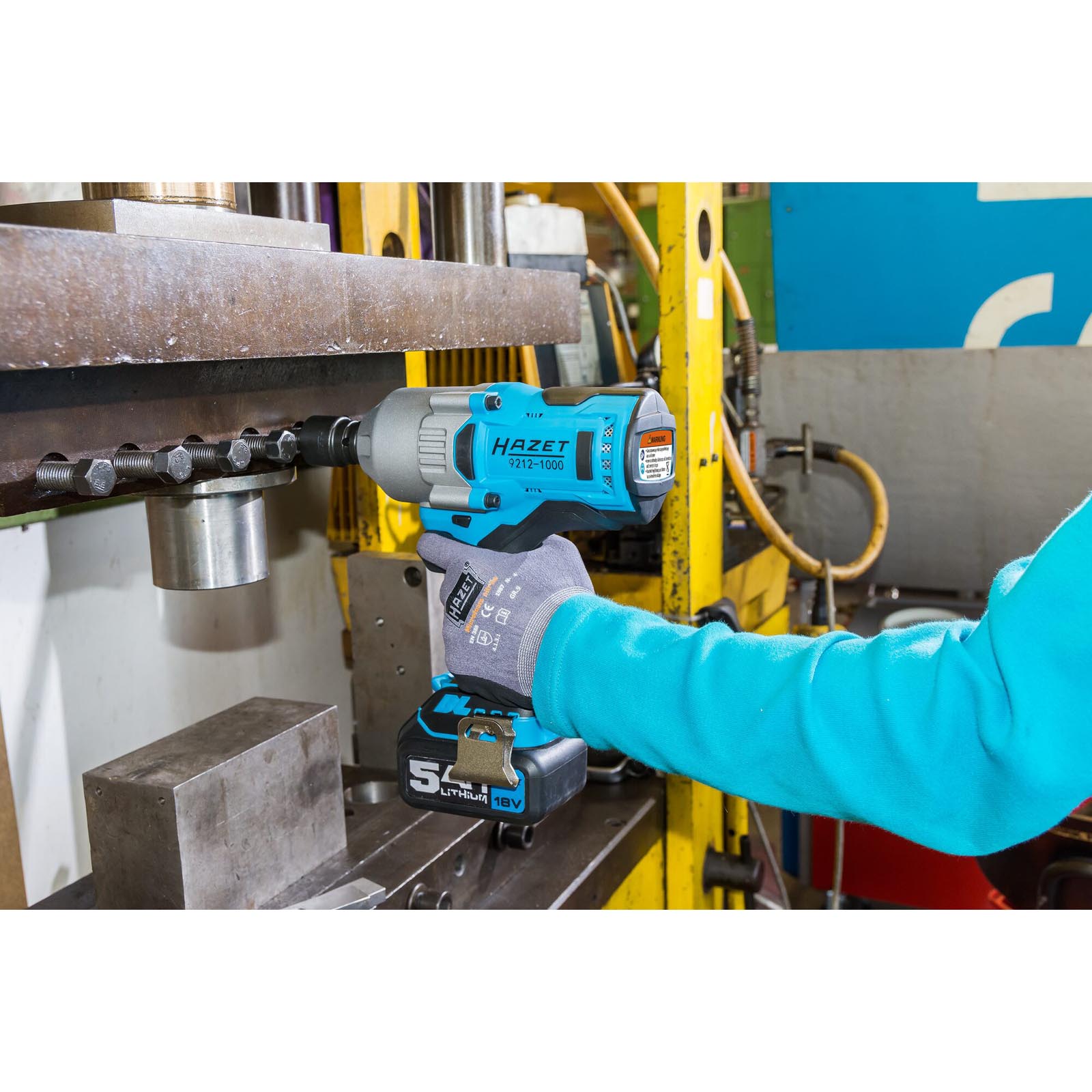 HAZET Impact Wrench (rechargeable battery) Cordless impact wrench