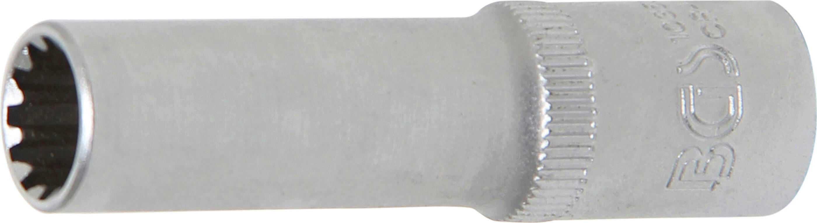 Steckschlüssel-Einsatz Gear Lock, tief | Antrieb Innenvierkant 10 mm (3/8") | SW 10 mm