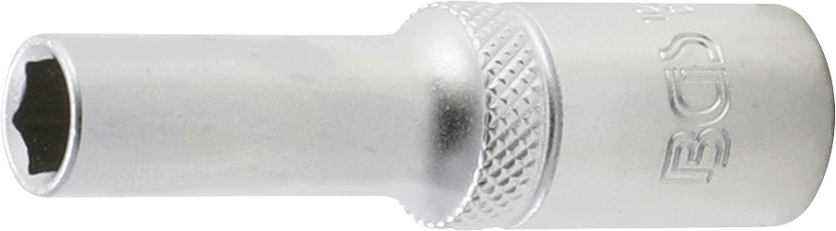 Steckschlüssel-Einsatz Sechskant, tief | Antrieb Innenvierkant 10 mm (3/8") | SW 8 mm